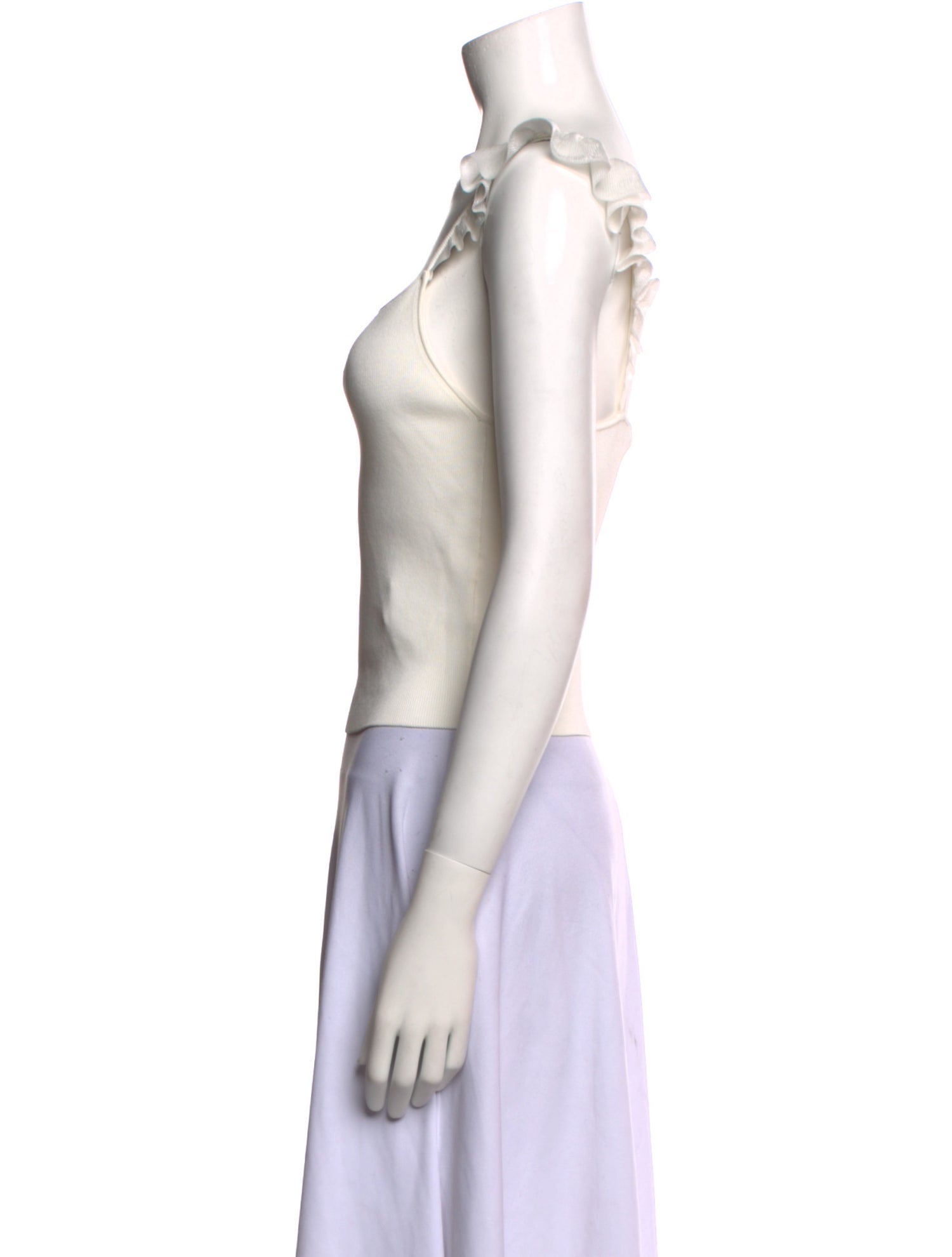 Alice + Olivia Square Neckline Sleeveless Top