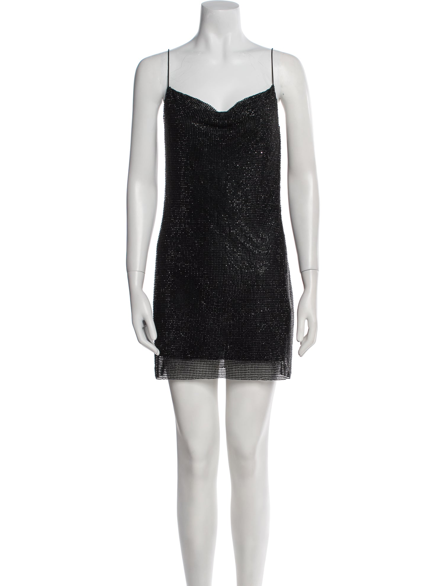 Alice + Olivia V-Neck Mini Dress