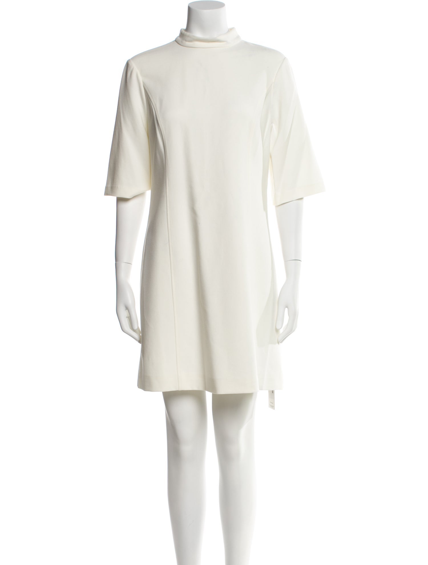 Alice + Olivia Mock Neck Mini Dress