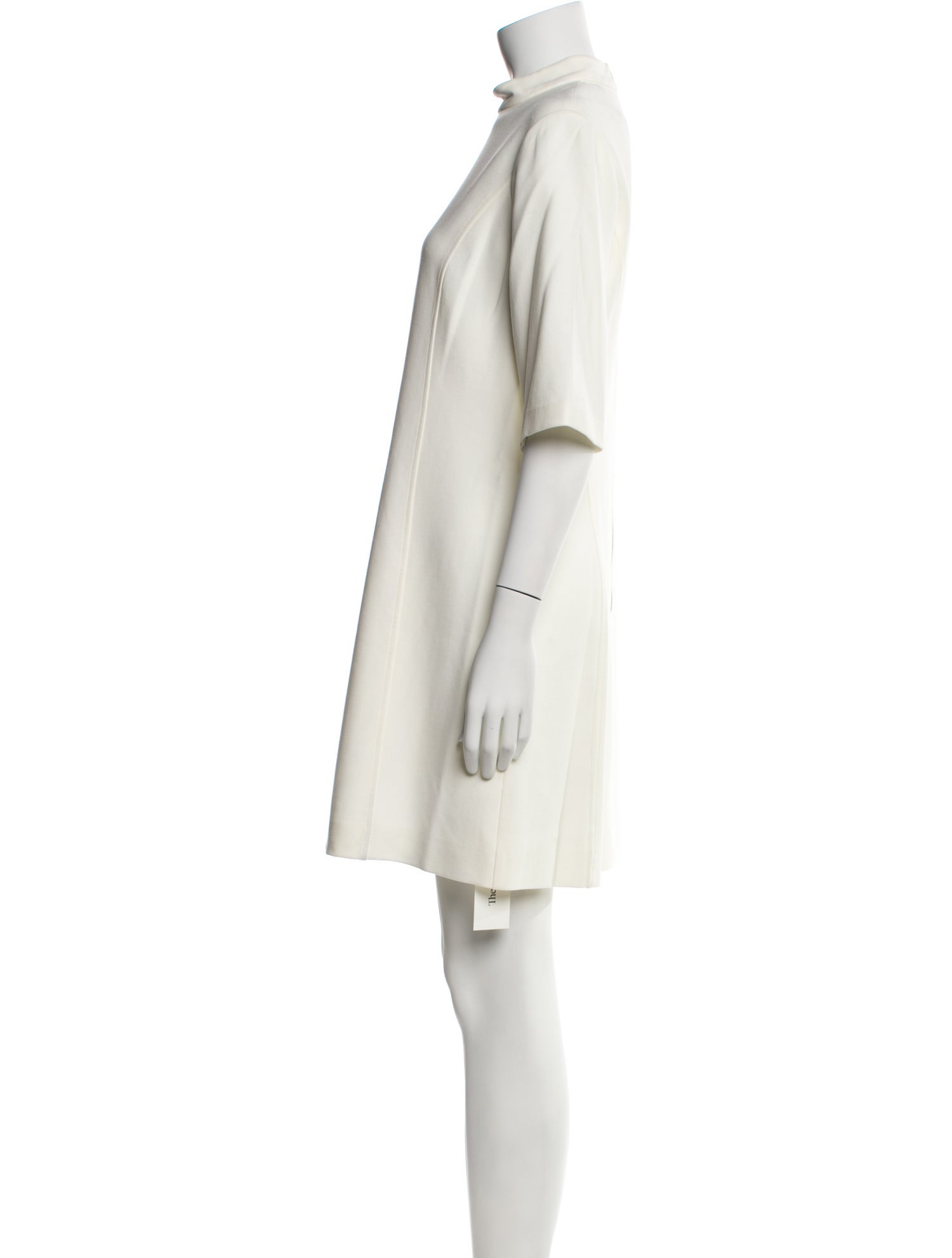 Alice + Olivia Mock Neck Mini Dress