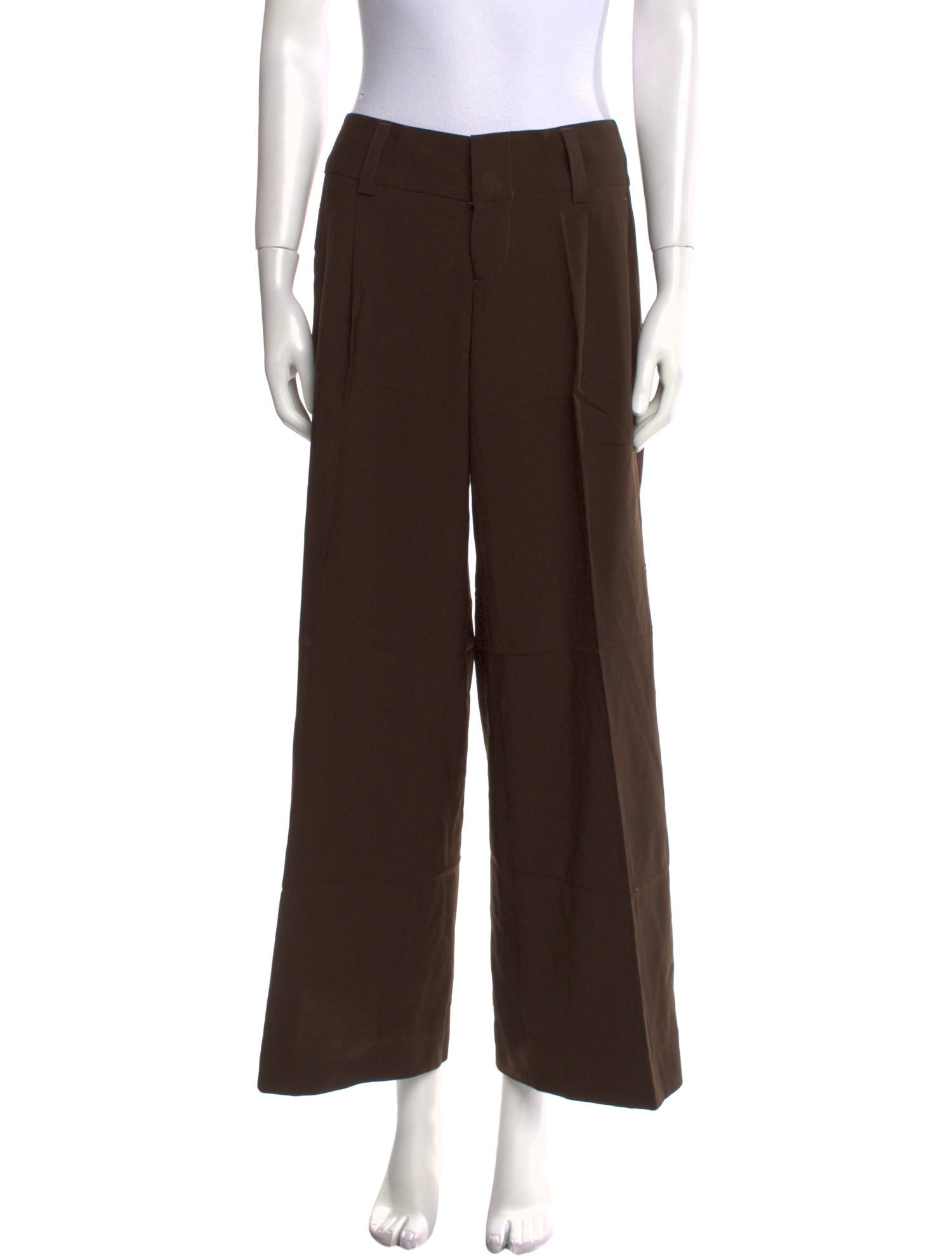 Alice + Olivia Wool Wide Leg Pants