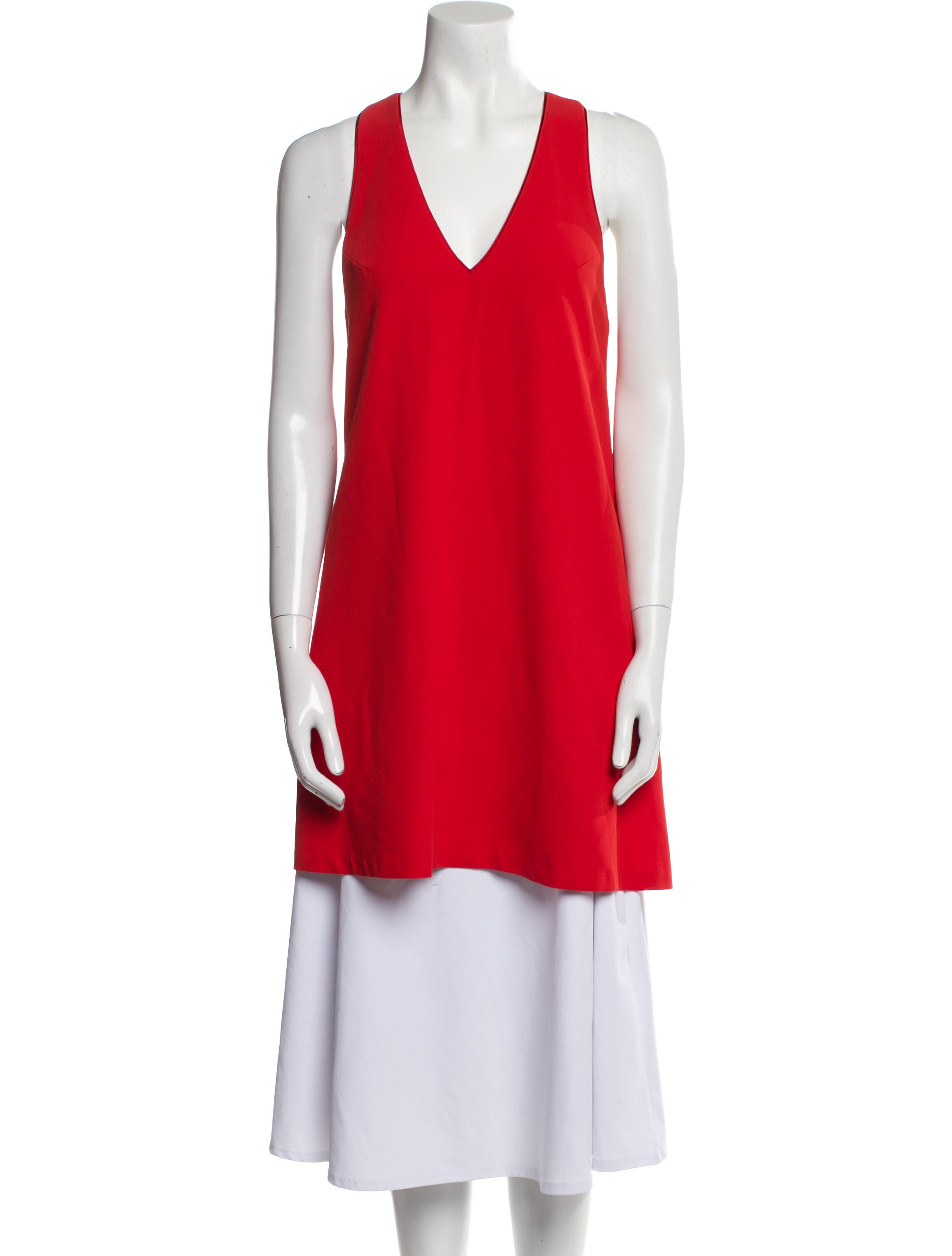 Alice + Olivia V-Neck Sleeveless Tunic