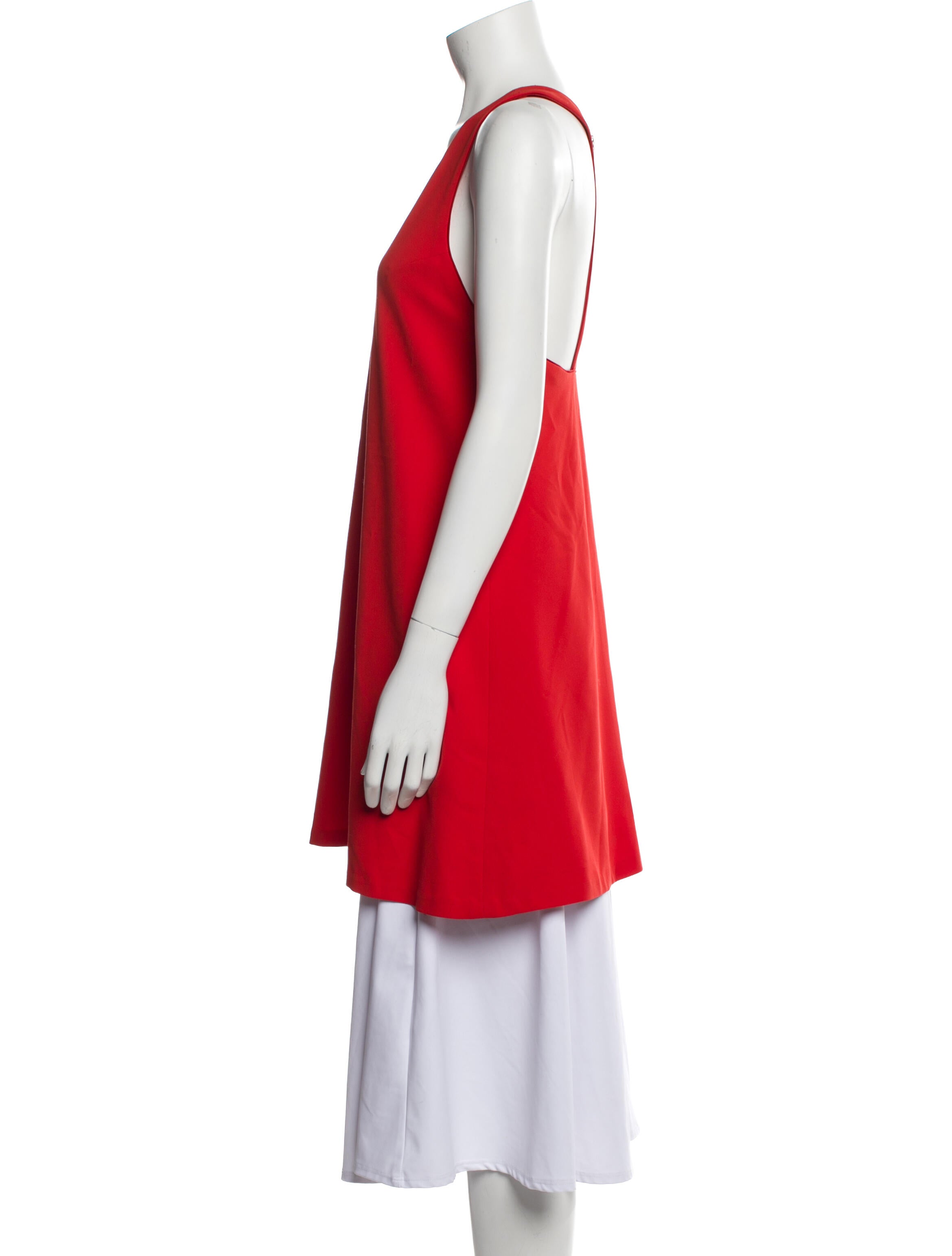 Alice + Olivia V-Neck Sleeveless Tunic