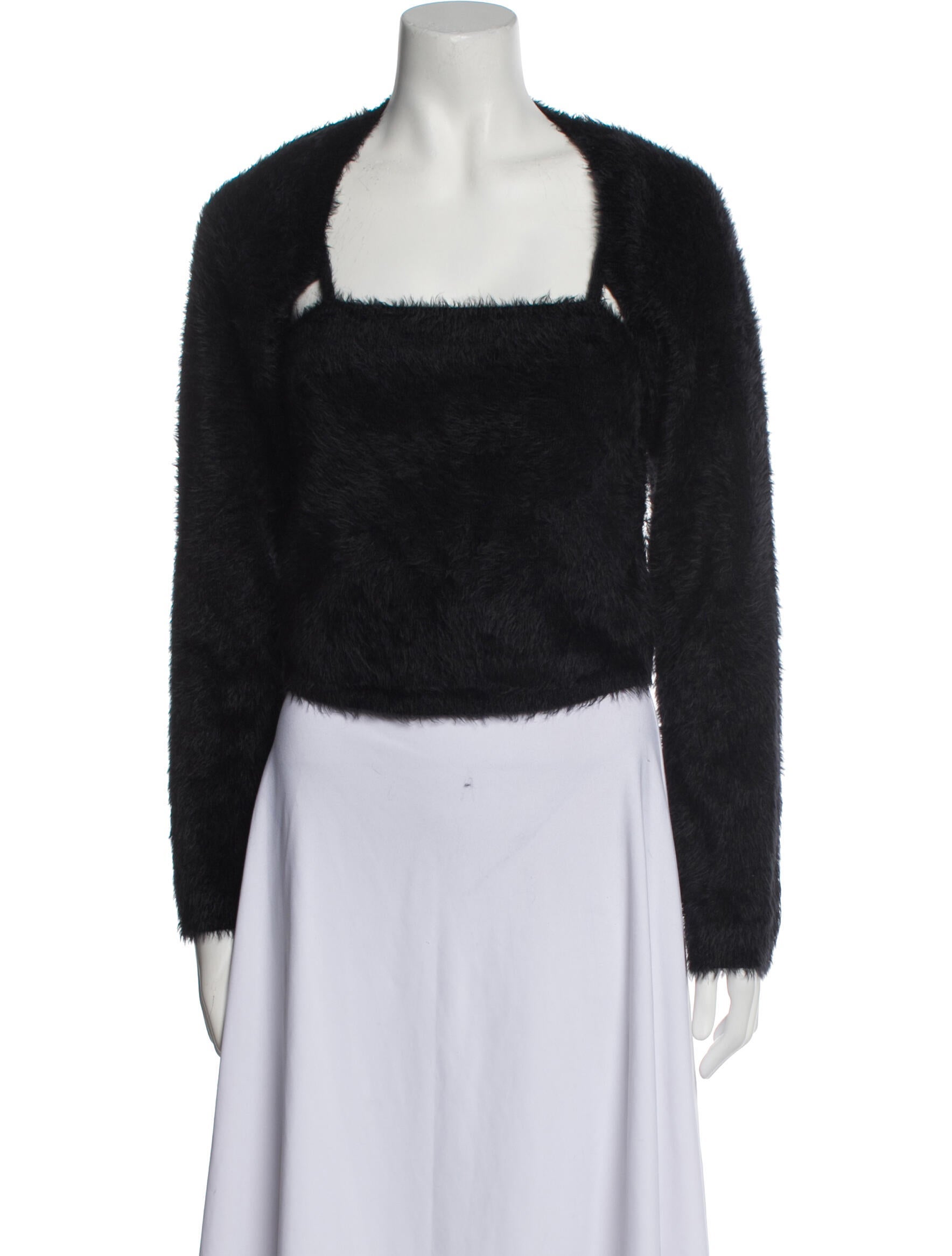 Alice + Olivia Square Neckline Sweater