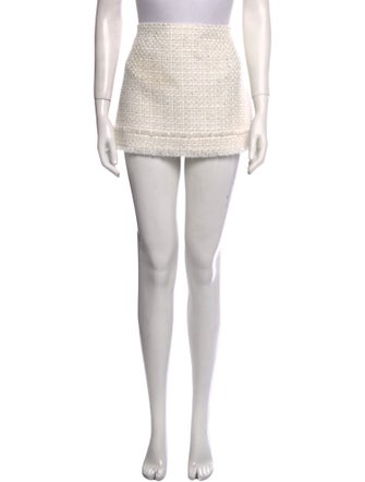 Alice + Olivia Sequin Embellishments Mini Skirt