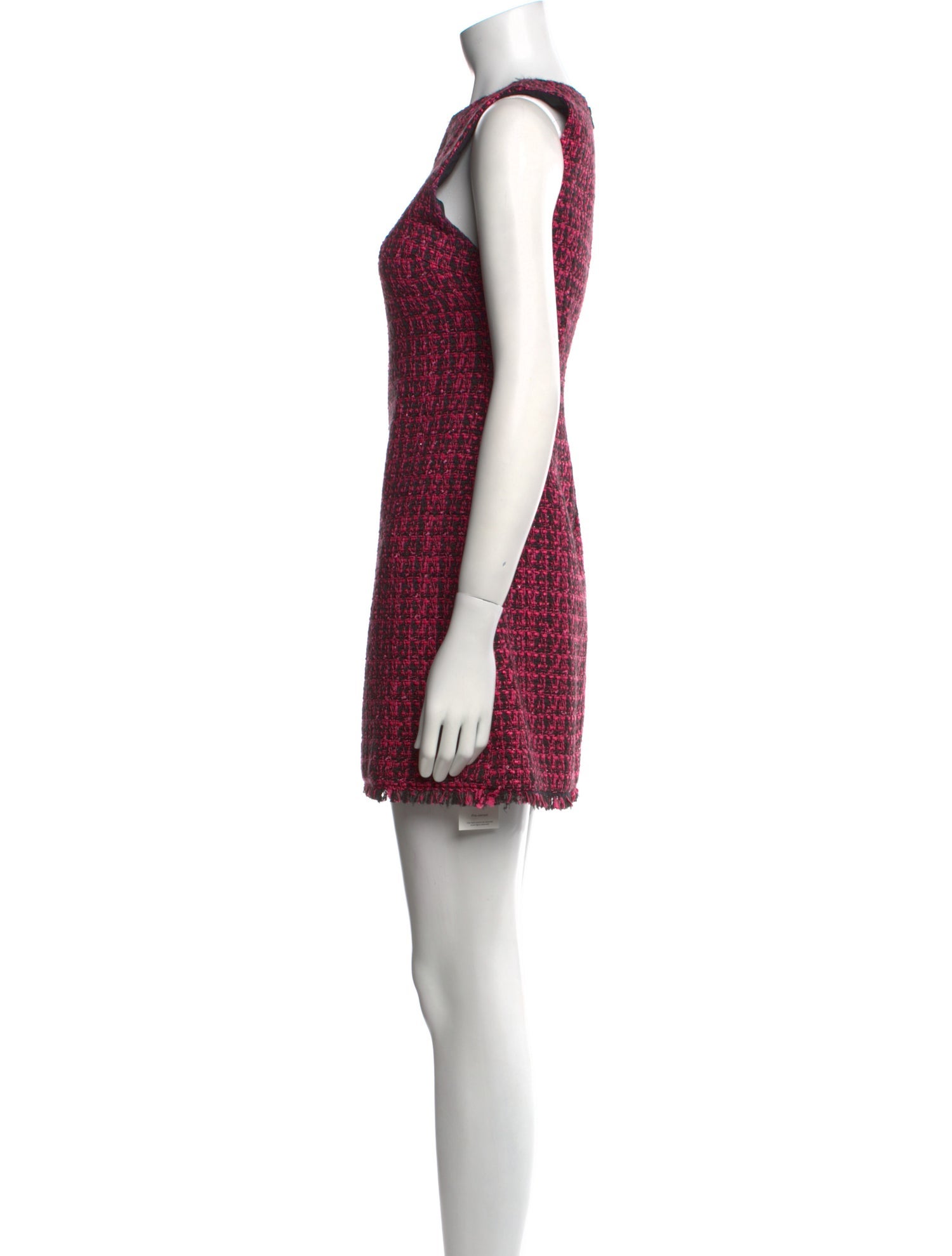 Alice + Olivia Crew Neck Mini Dress