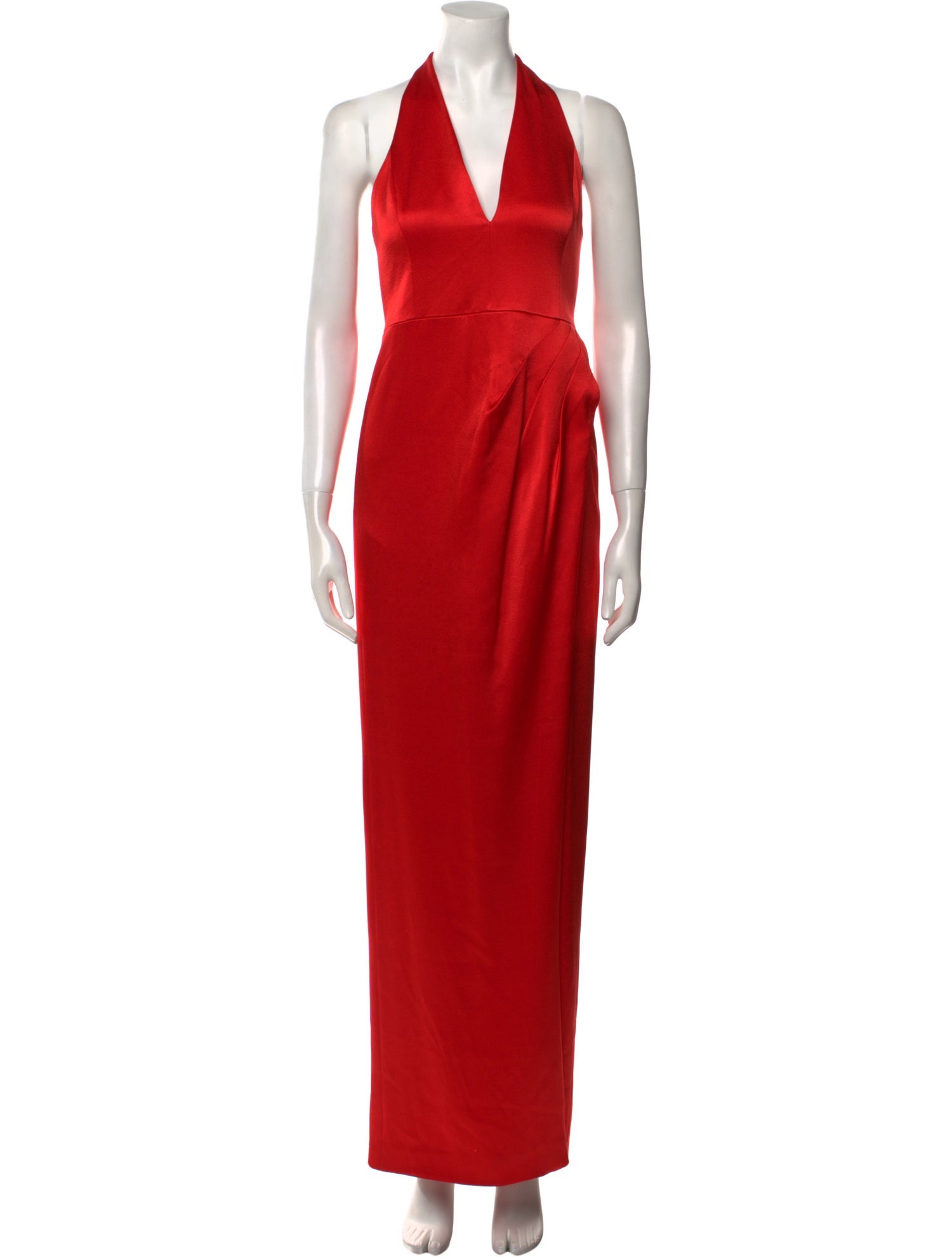 Alice + Olivia Halterneck Long Dress