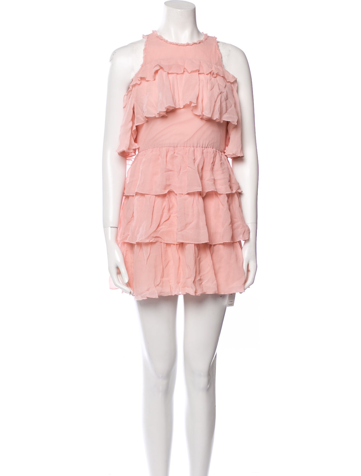 Alice + Olivia Silk Mini Dress