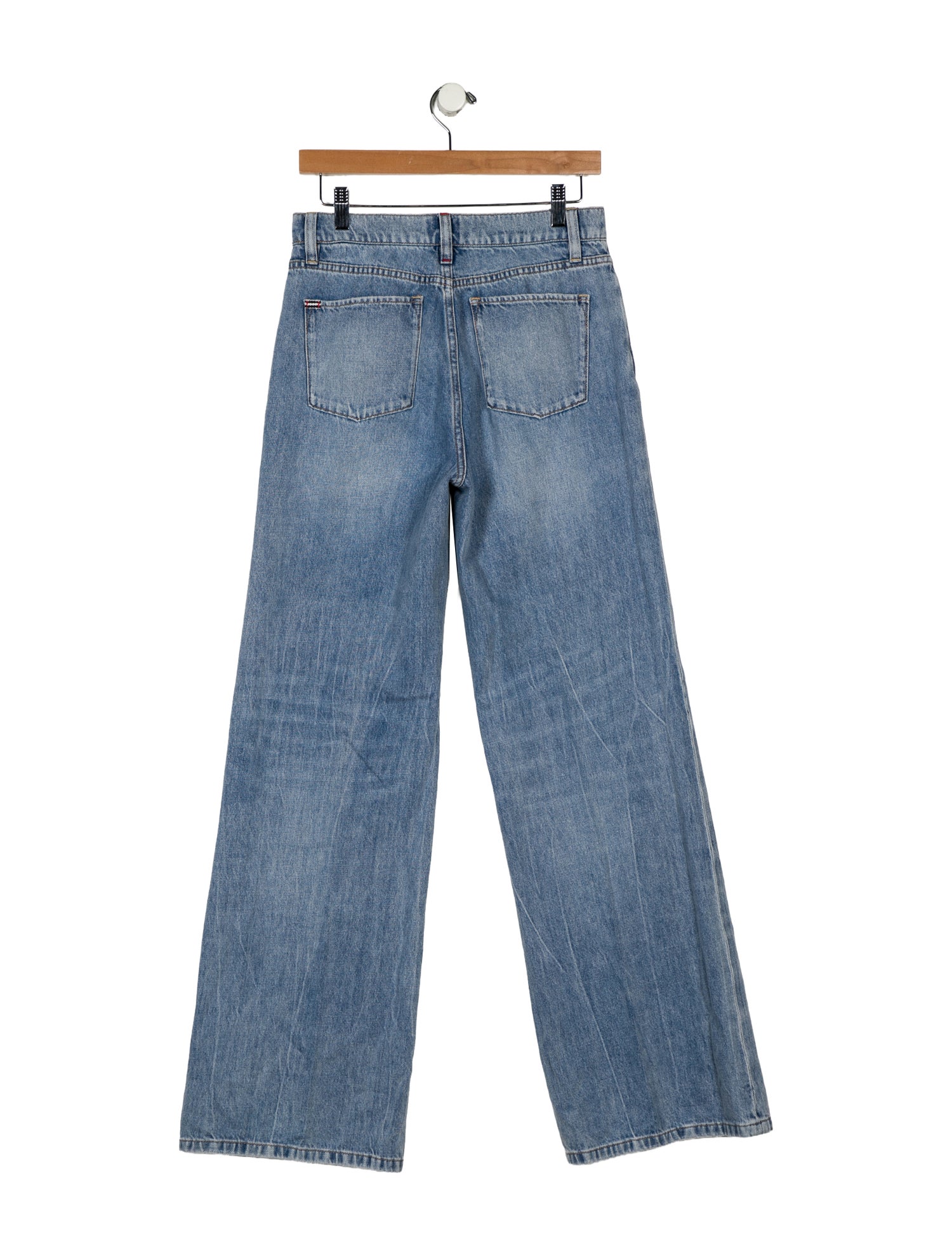 Alice + Olivia High-Rise Wide Leg Jeans