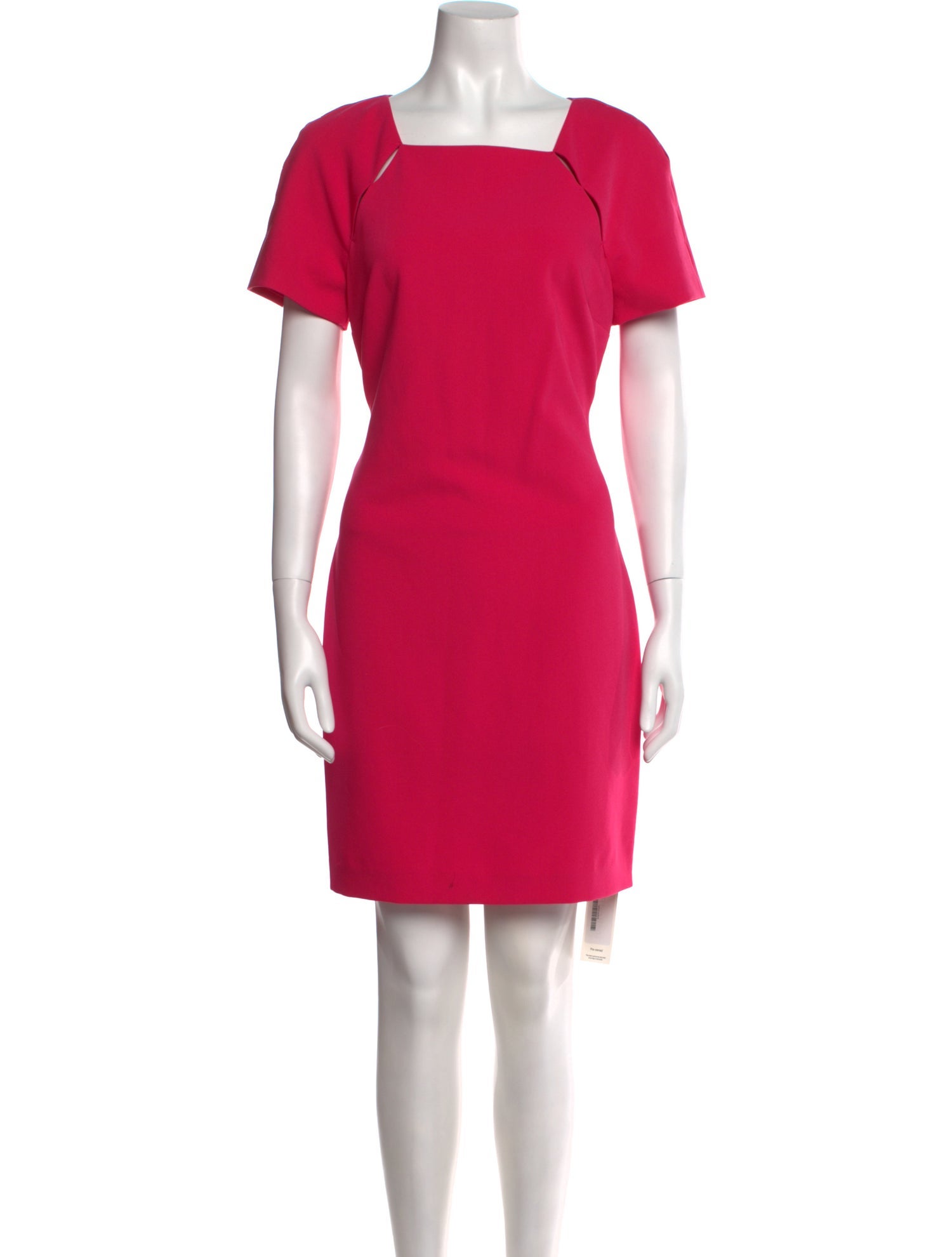 Alice + Olivia Square Neckline Mini Dress
