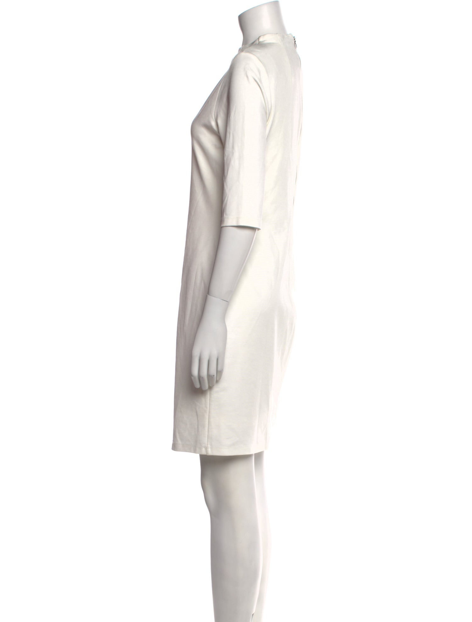 Alice + Olivia Crew Neck Mini Dress