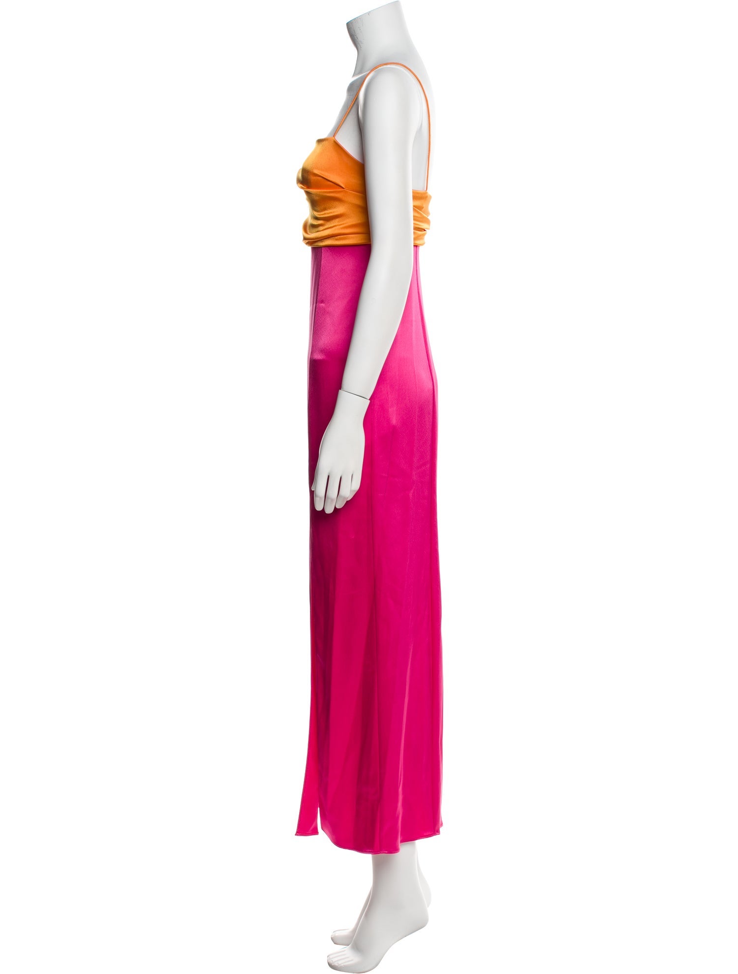 Alice + Olivia Square Neckline Long Dress