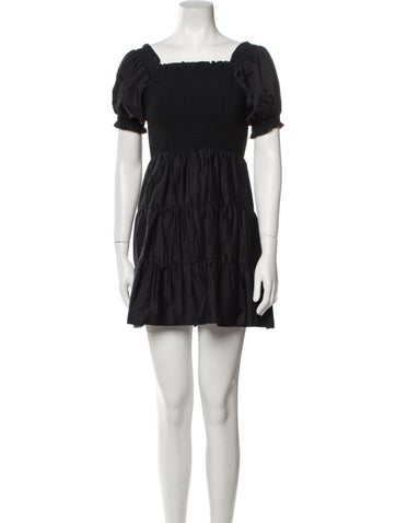 Alice + Olivia Dresses Square Neckline Mini Dress XS