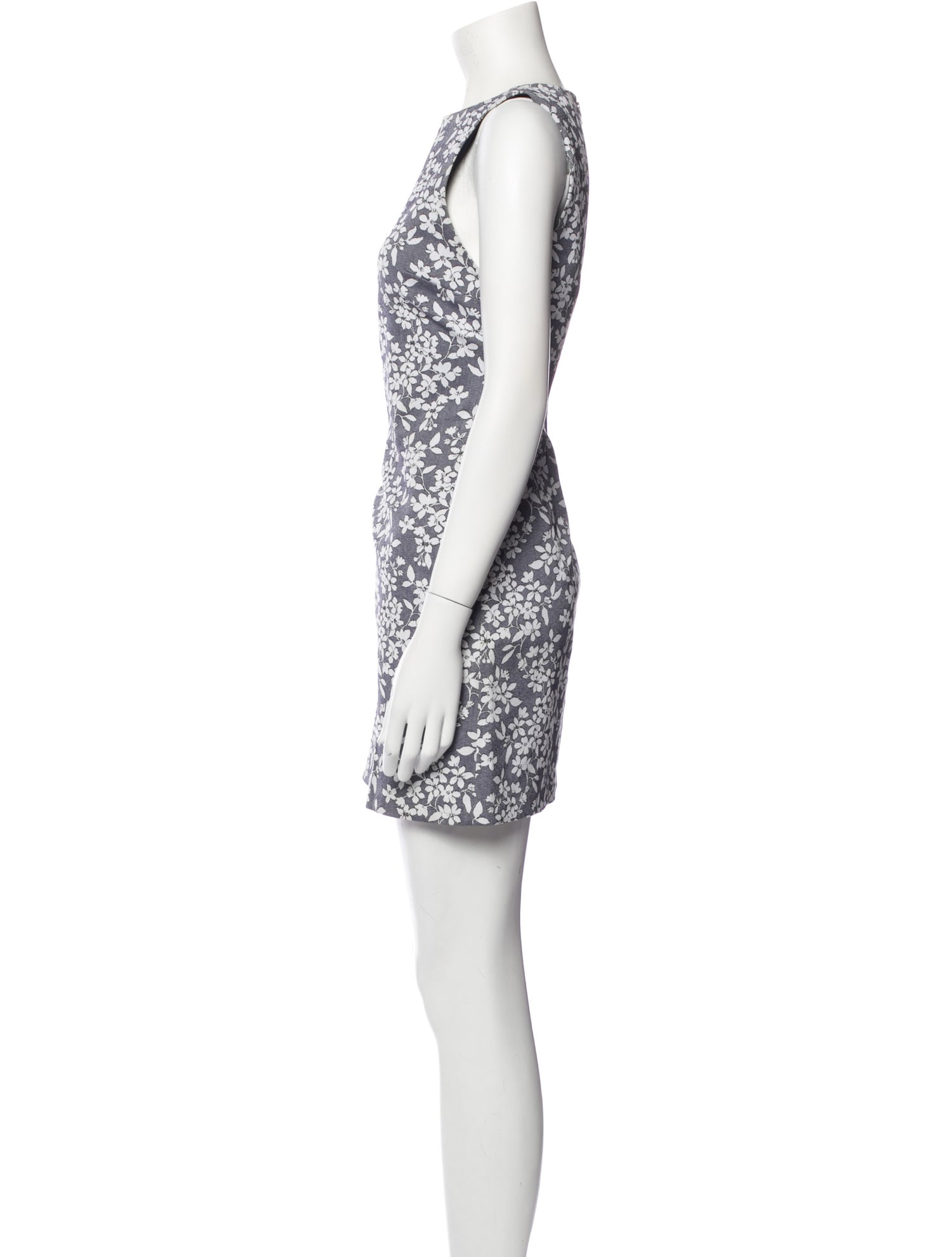 Alice + Olivia Floral Print Mini Dress