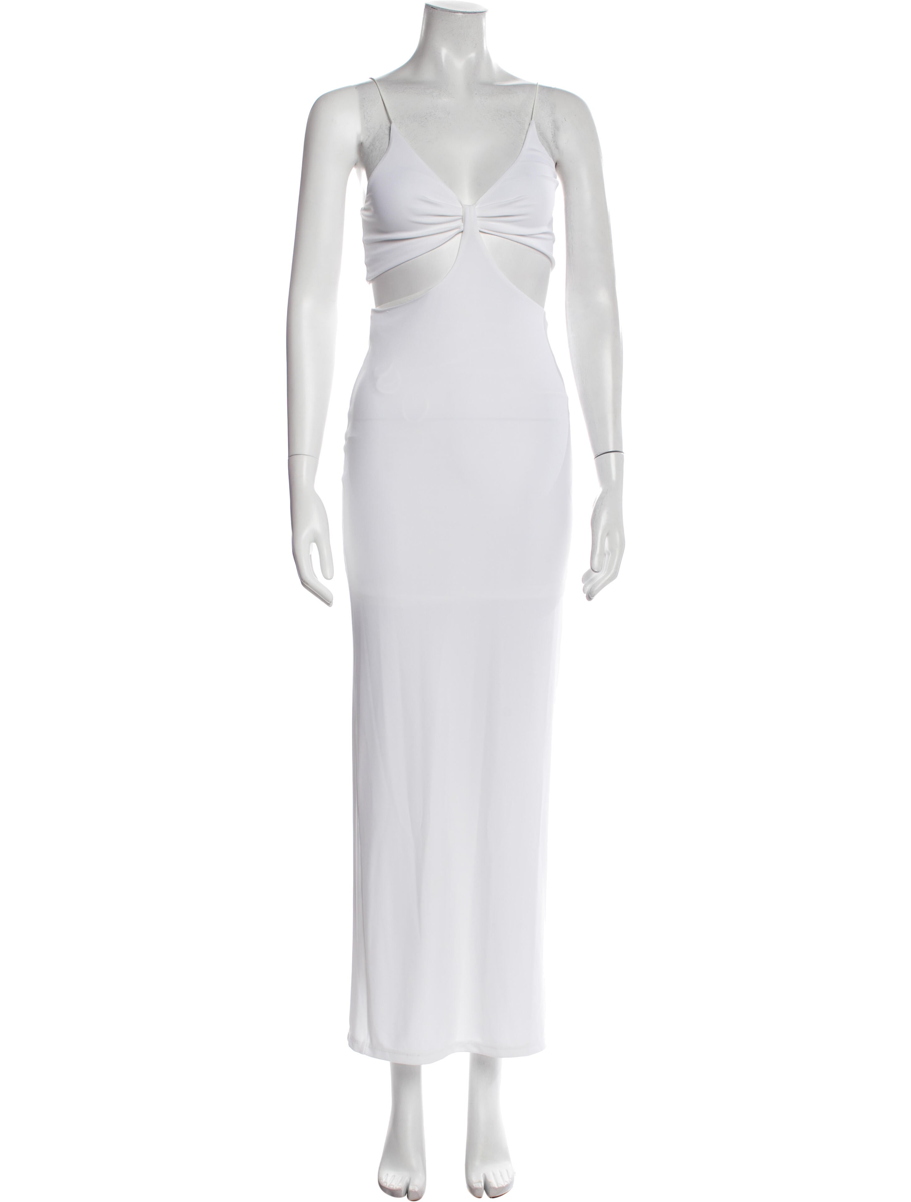 Alice + Olivia V-Neck Long Dress