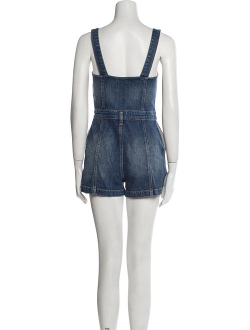 Alice + Olivia Square Neckline Romper