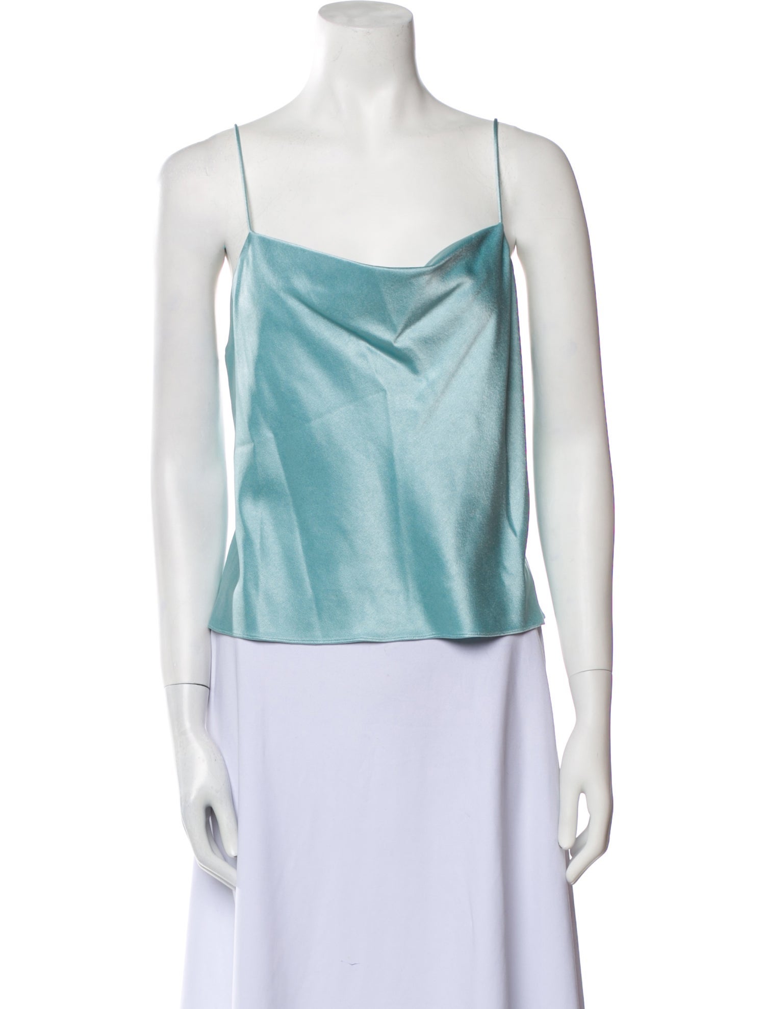 Alice + Olivia Cowl Neck Sleeveless Top