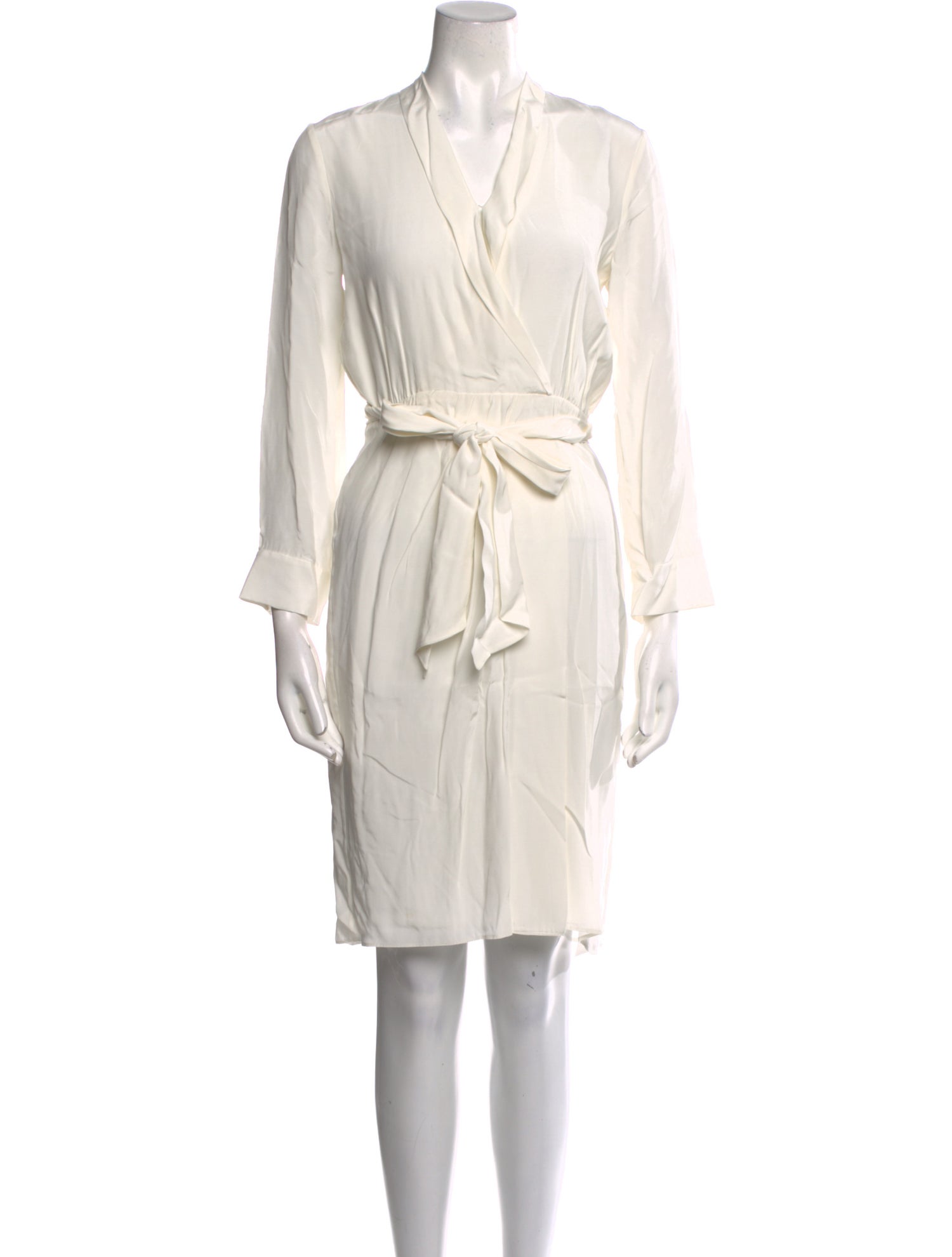 Alice + Olivia V-Neck Knee-Length Dress