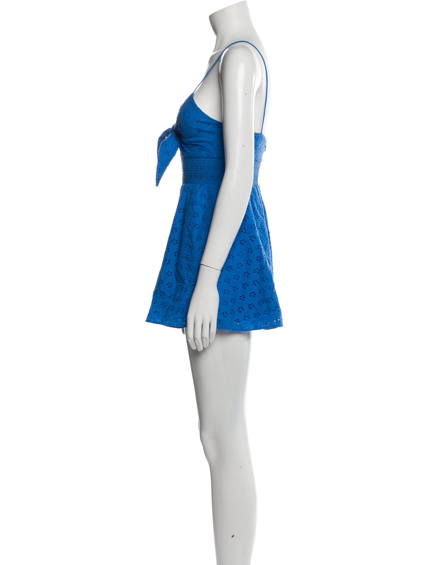 Alice + Olivia Plunge Neckline Romper