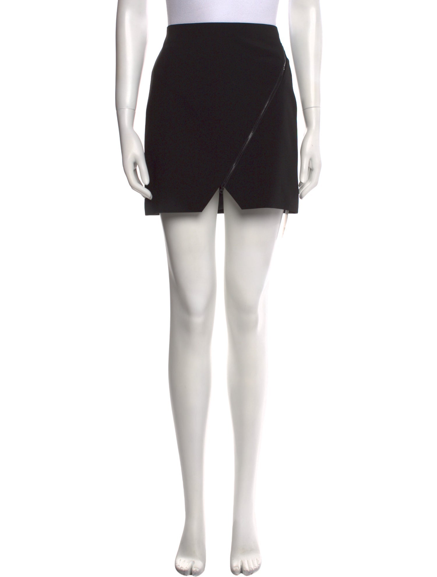 Alice + Olivia Ruffle Embellishment Mini Skirt