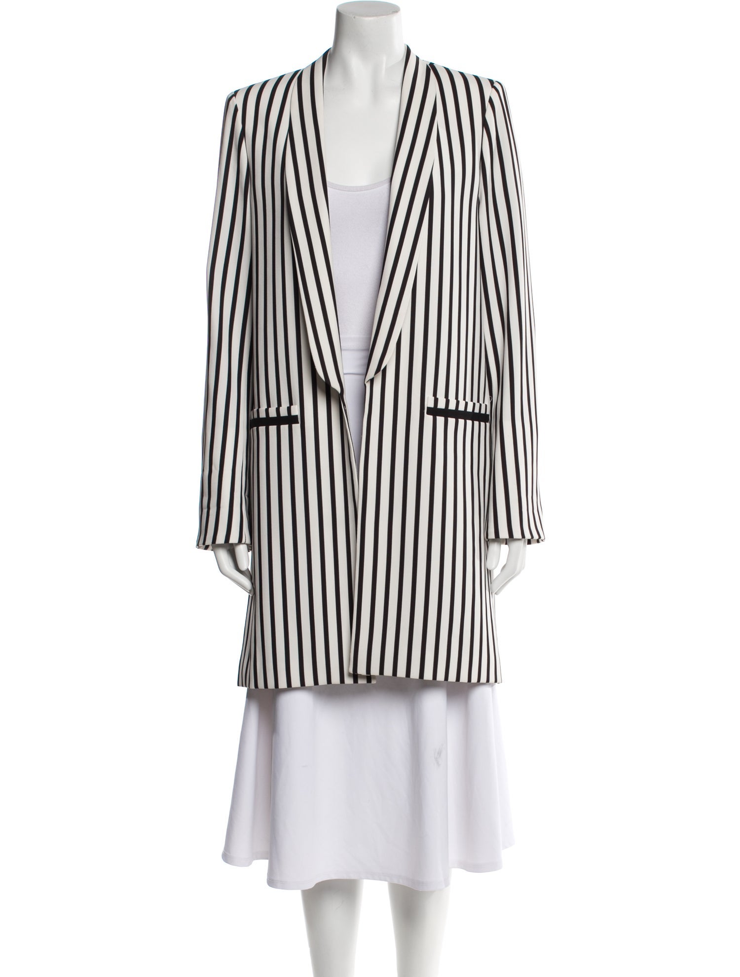 Alice + Olivia Striped Coat