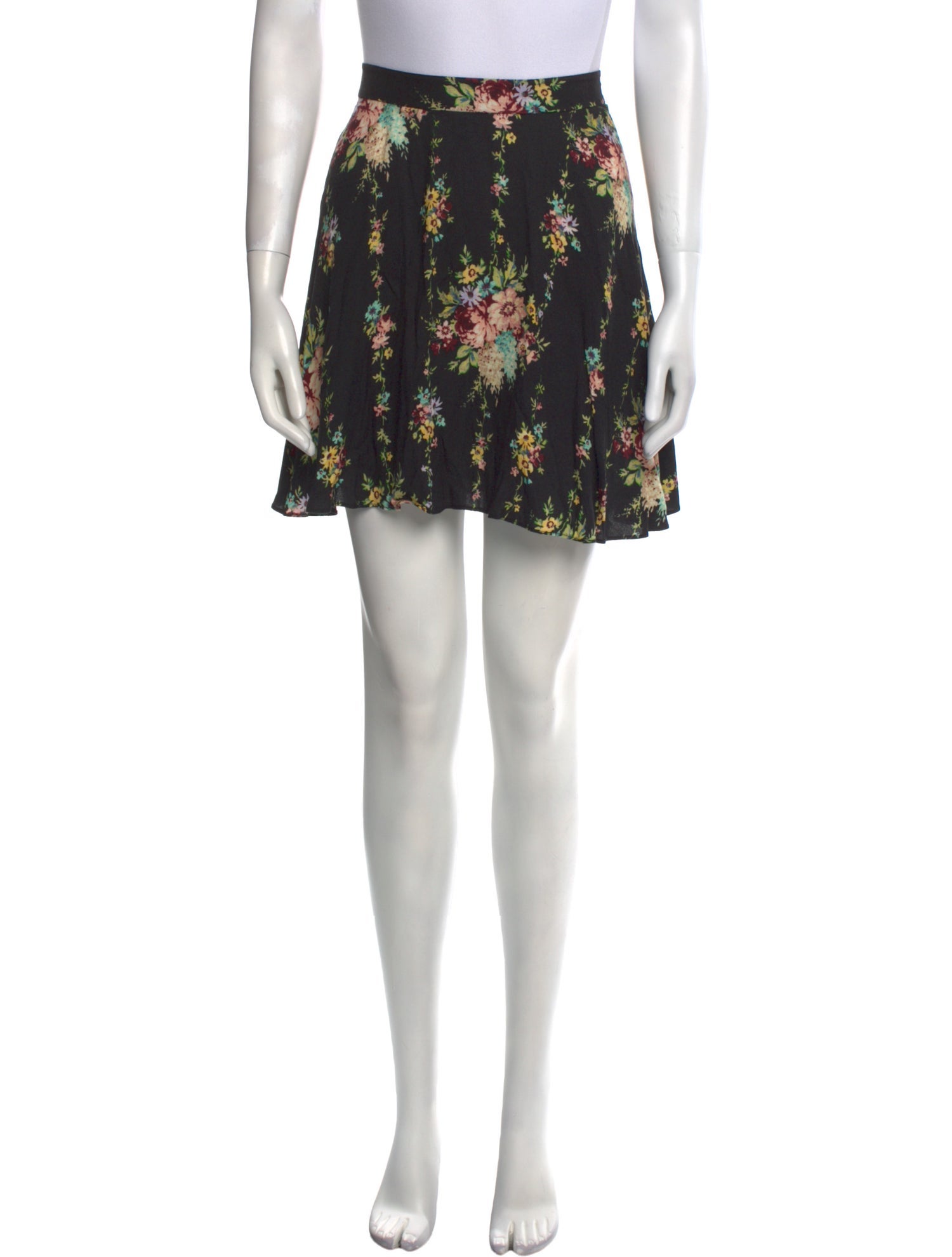 Alice + Olivia Printed Mini Skirt