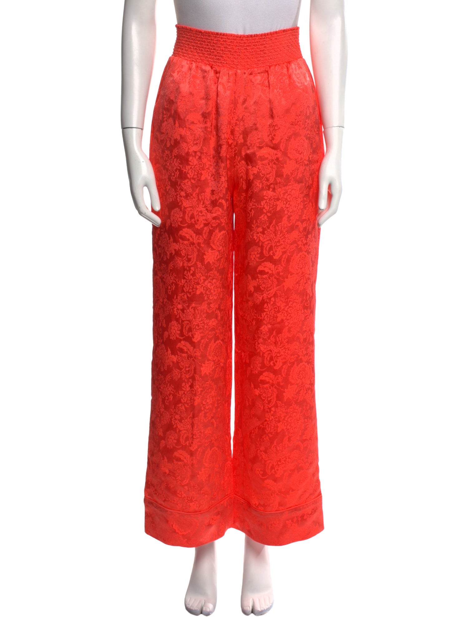 Alice + Olivia Printed Wide Leg Pants