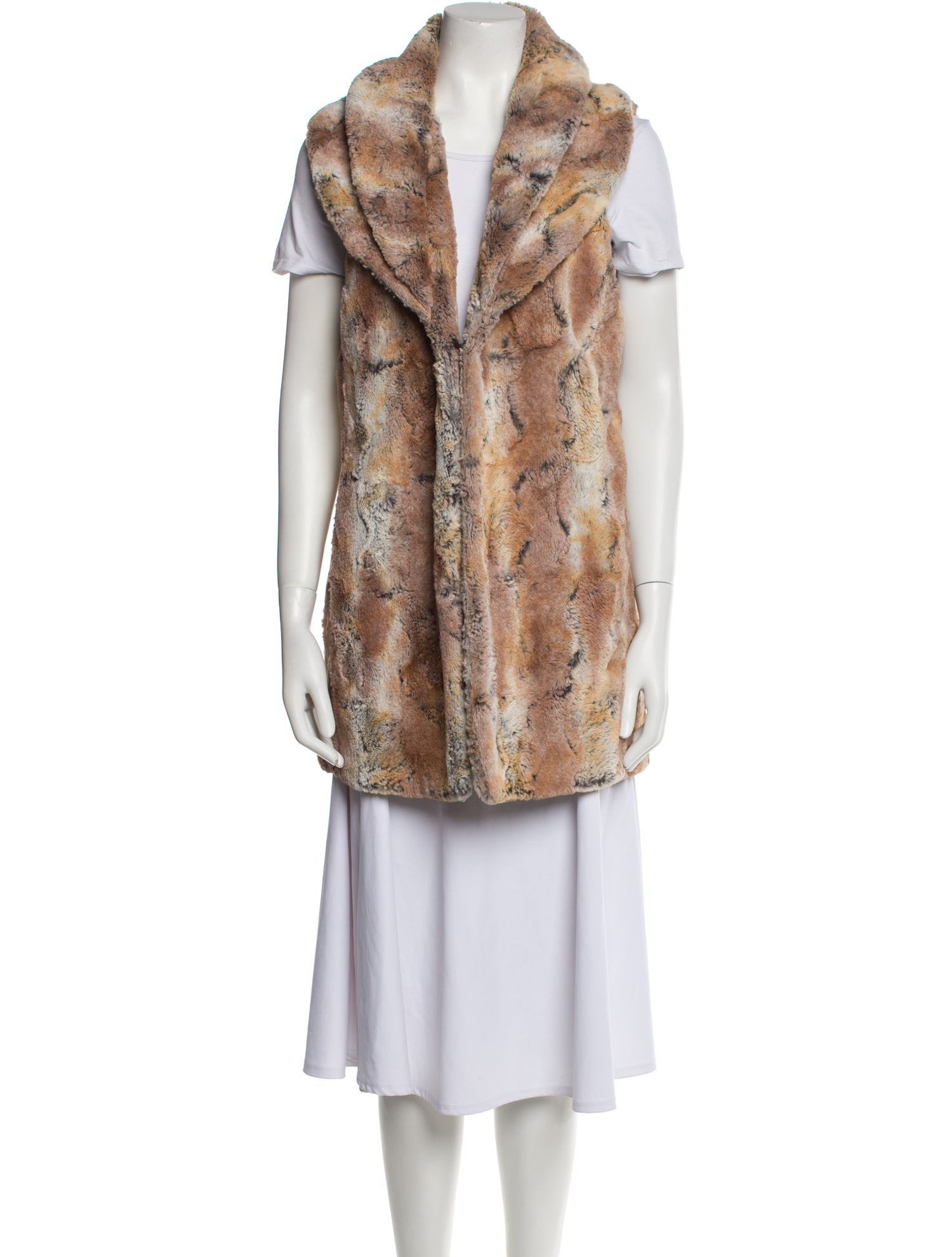 Alice + Olivia Animal Print Vest