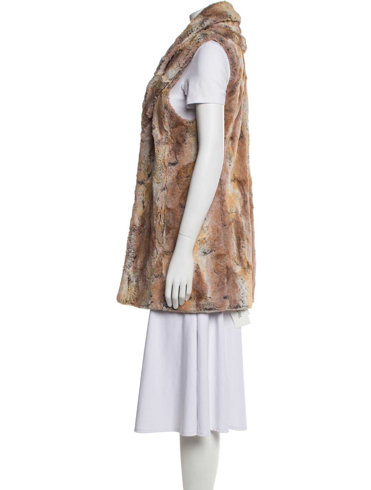 Alice + Olivia Animal Print Vest