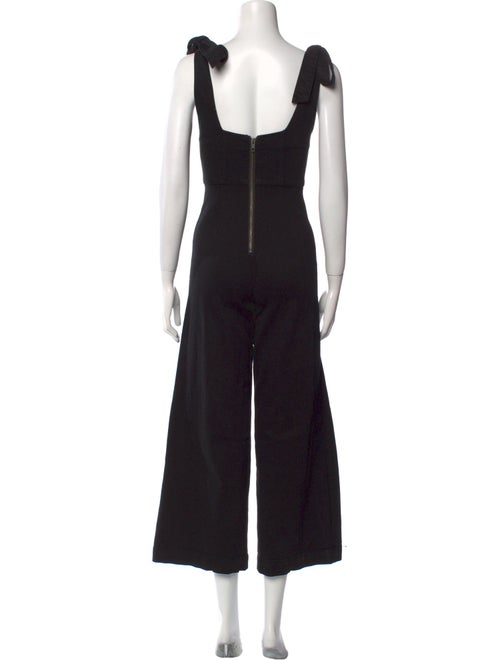 Alice + Olivia Square Neckline Jumpsuit