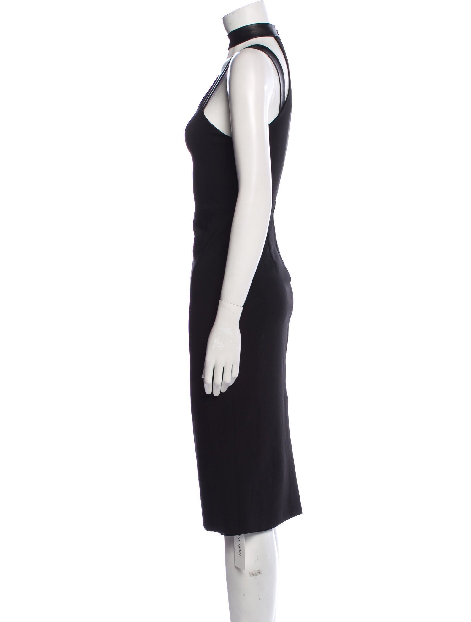 Alice + Olivia Mock Neck Mini Dress