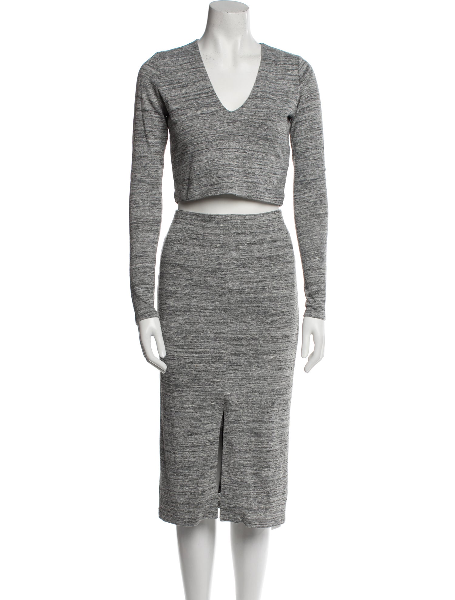 Alice + Olivia Cutout Accent Skirt Set