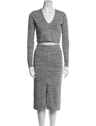 Alice + Olivia Cutout Accent Skirt Set