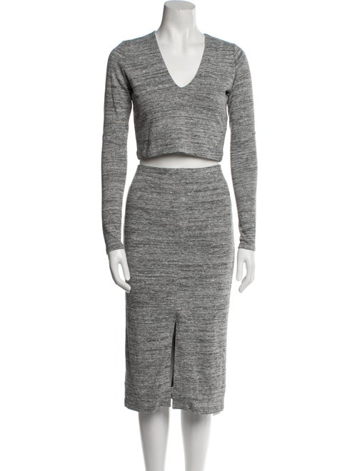 Alice + Olivia Cutout Accent Skirt Set