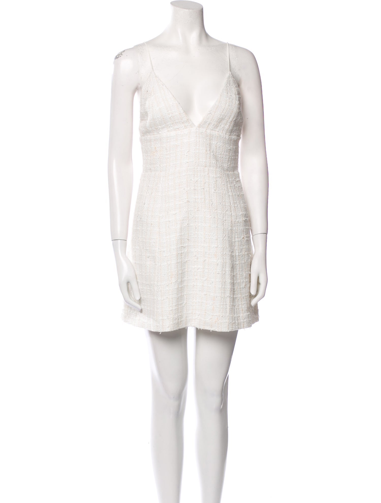 Alice + Olivia V-Neck Mini Dress