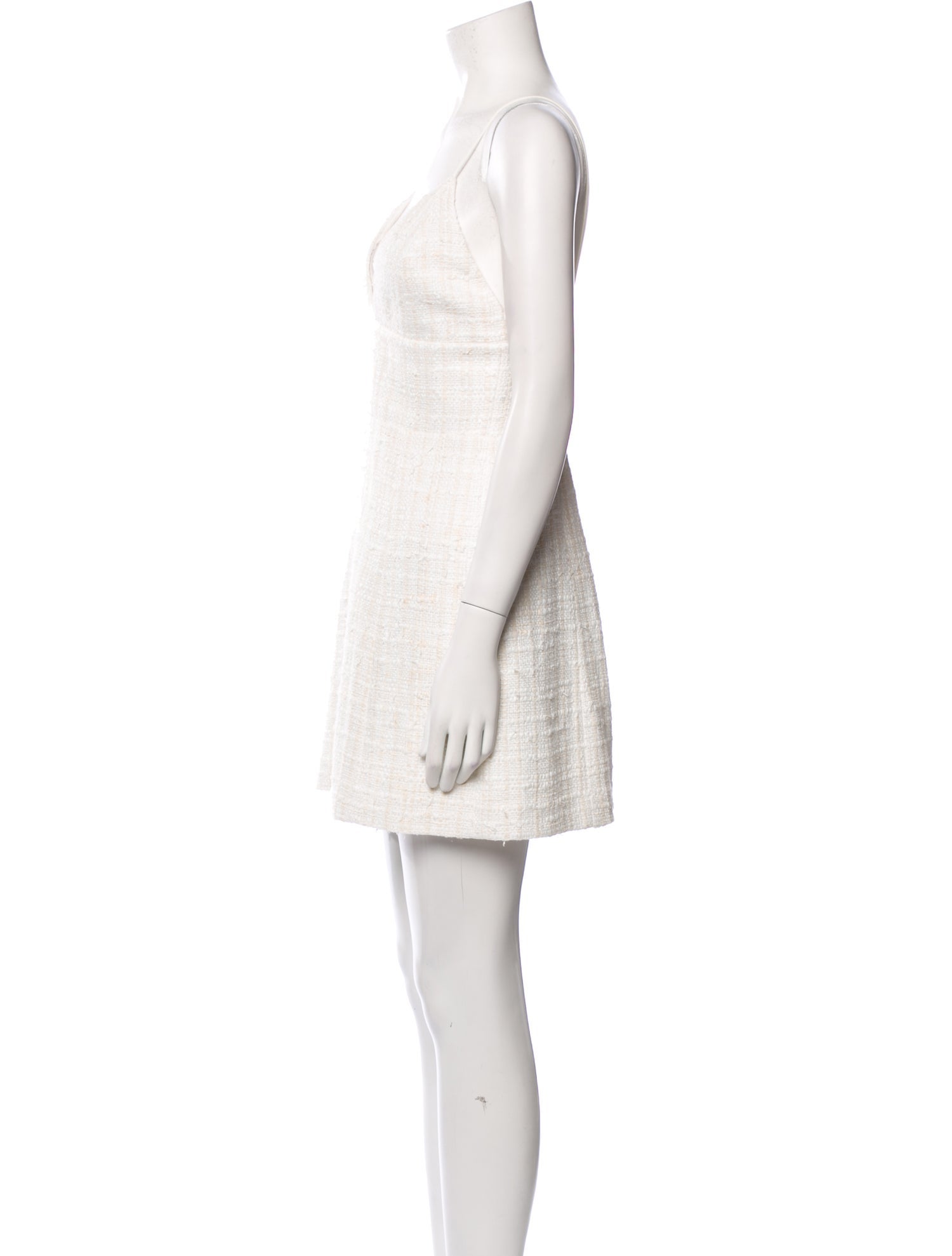 Alice + Olivia V-Neck Mini Dress