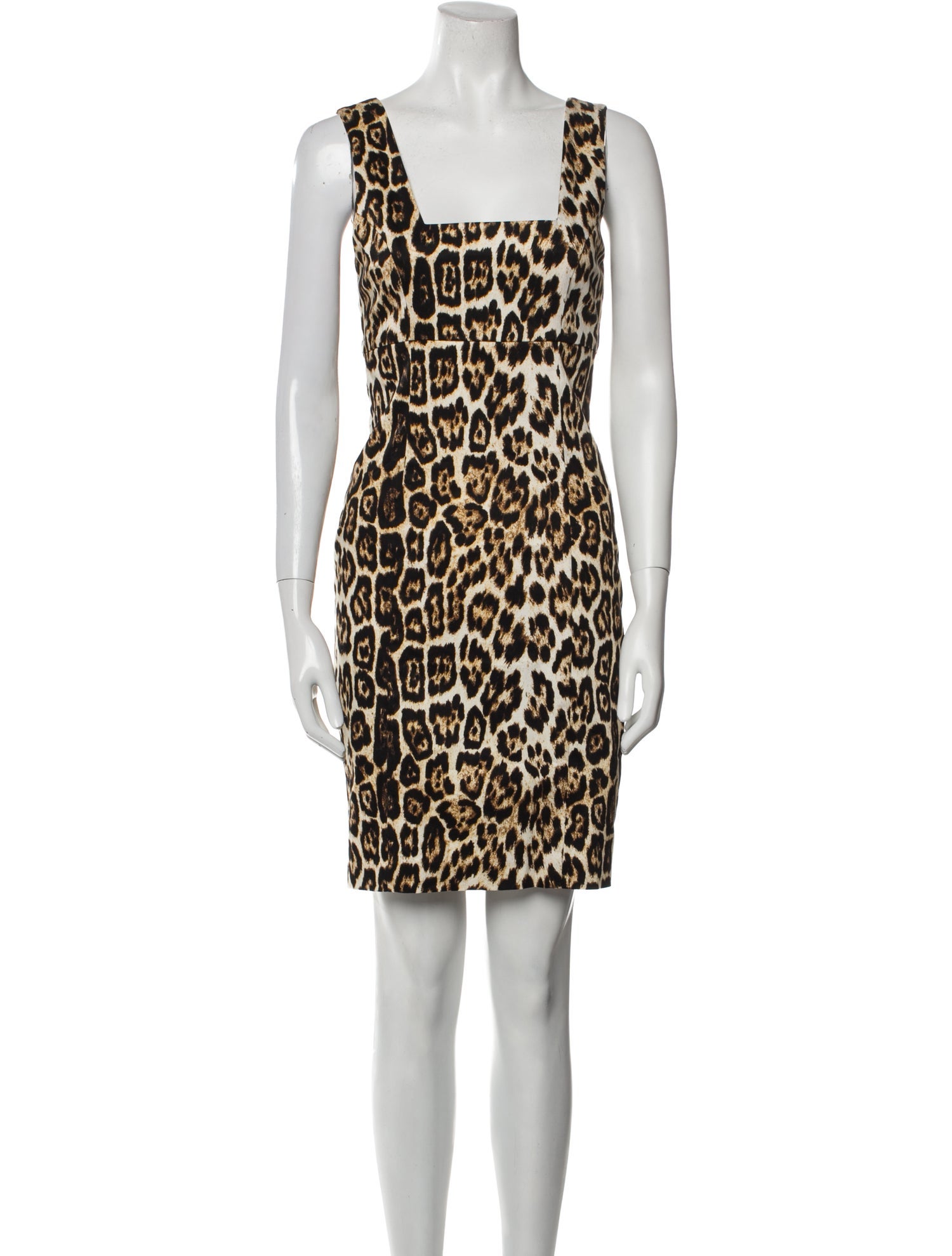 Alice + Olivia Animal Print Mini Dress