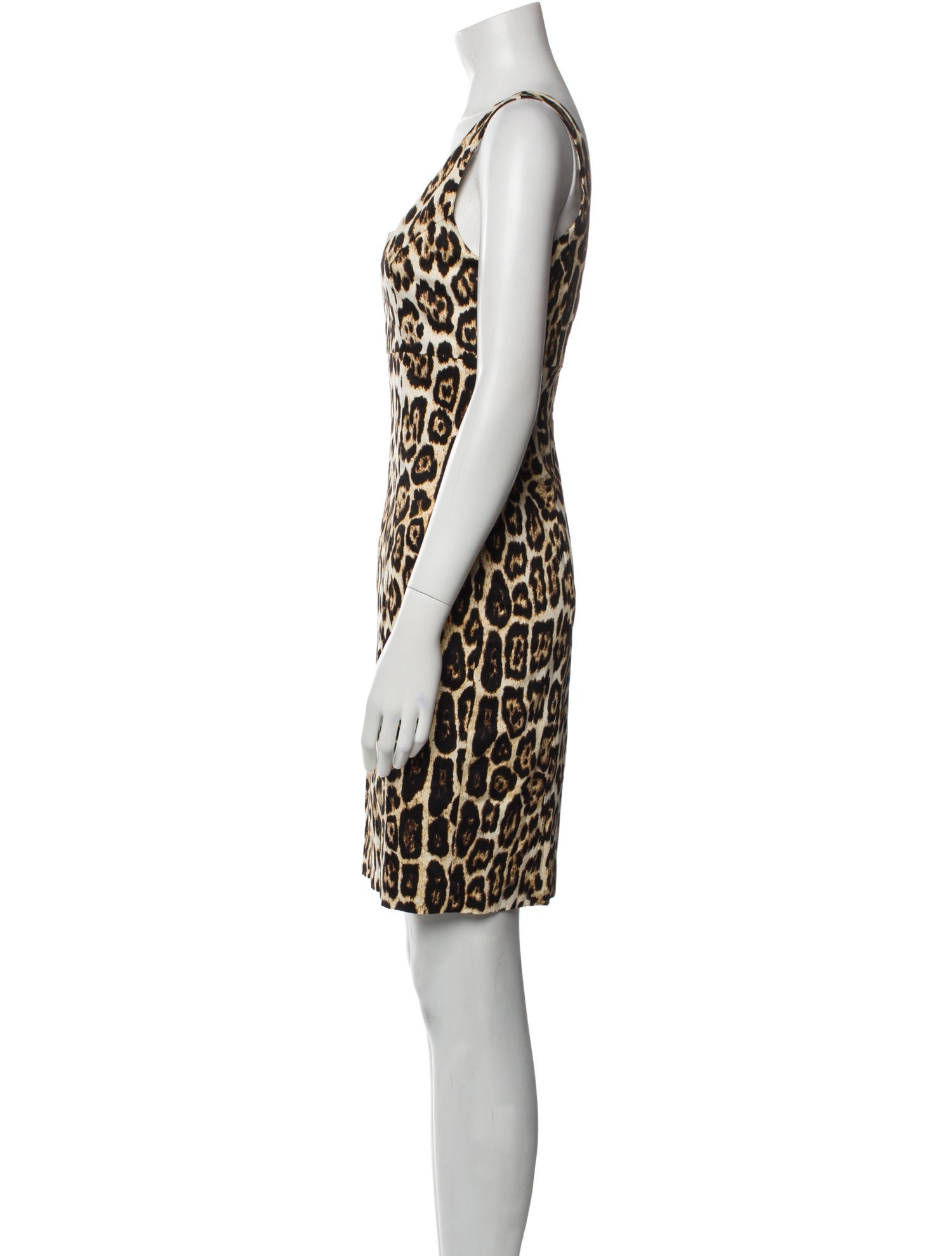 Alice + Olivia Animal Print Mini Dress