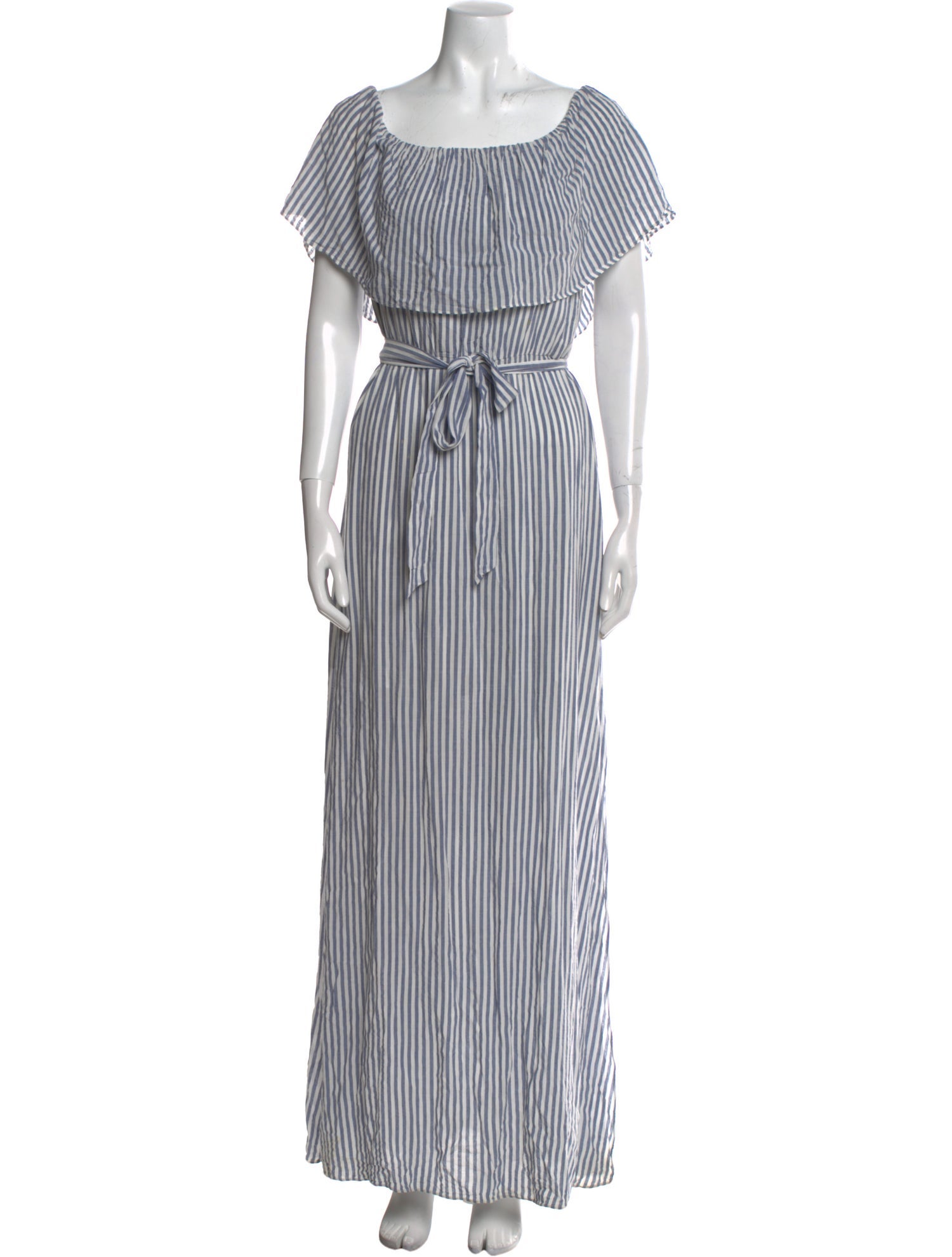 Alice + Olivia Striped Long Dress