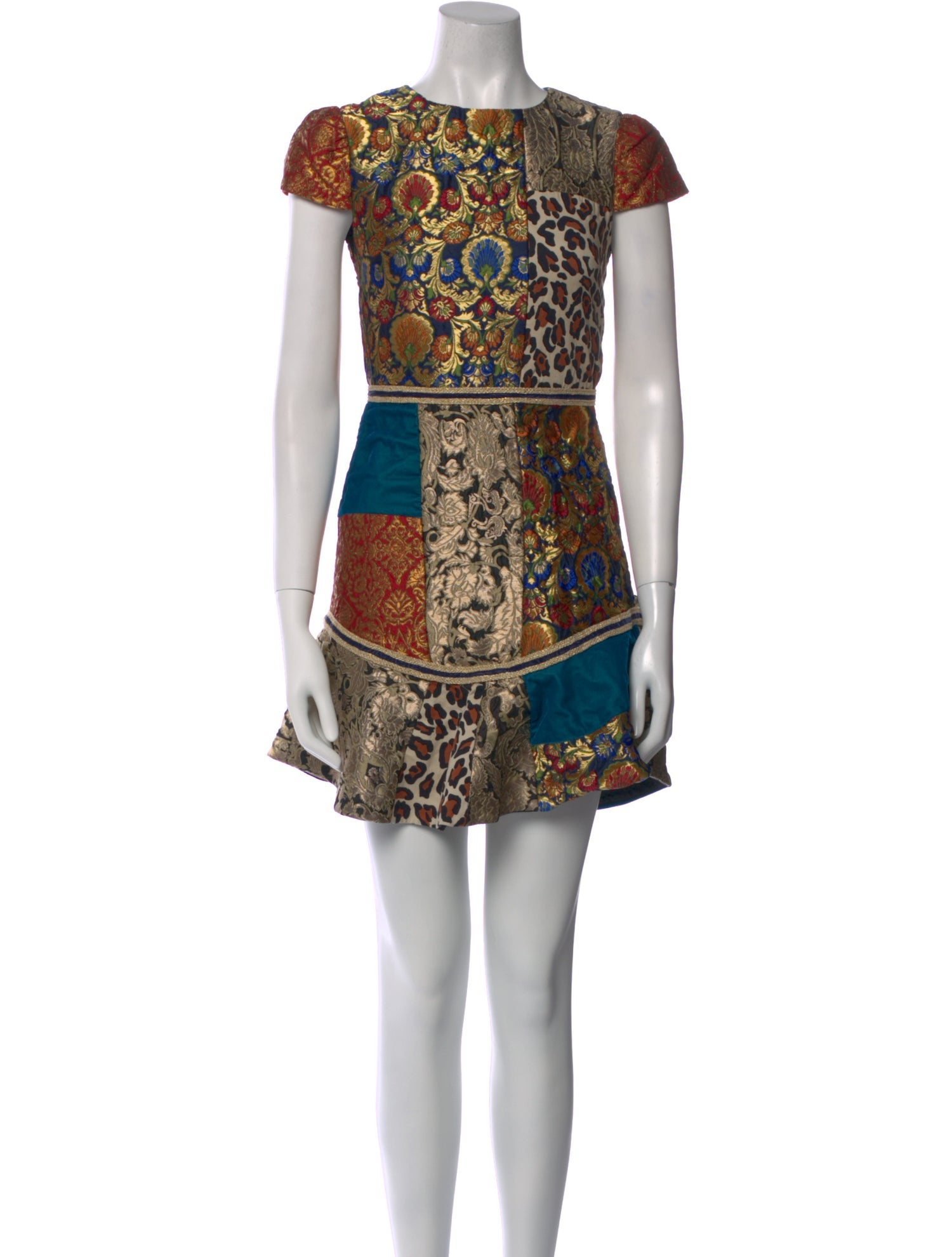 Alice + Olivia Printed Mini Dress