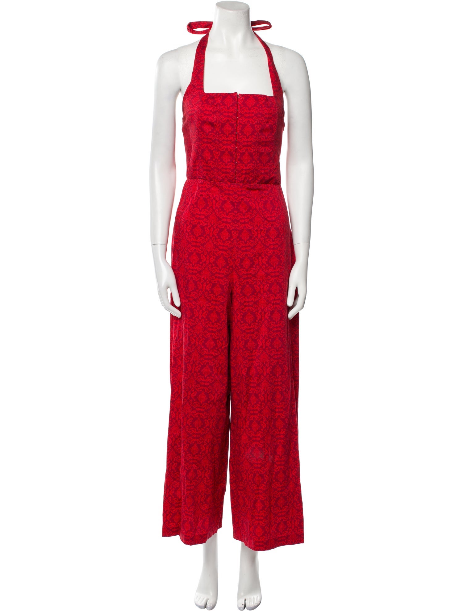 Alice + Olivia Halterneck Jumpsuit
