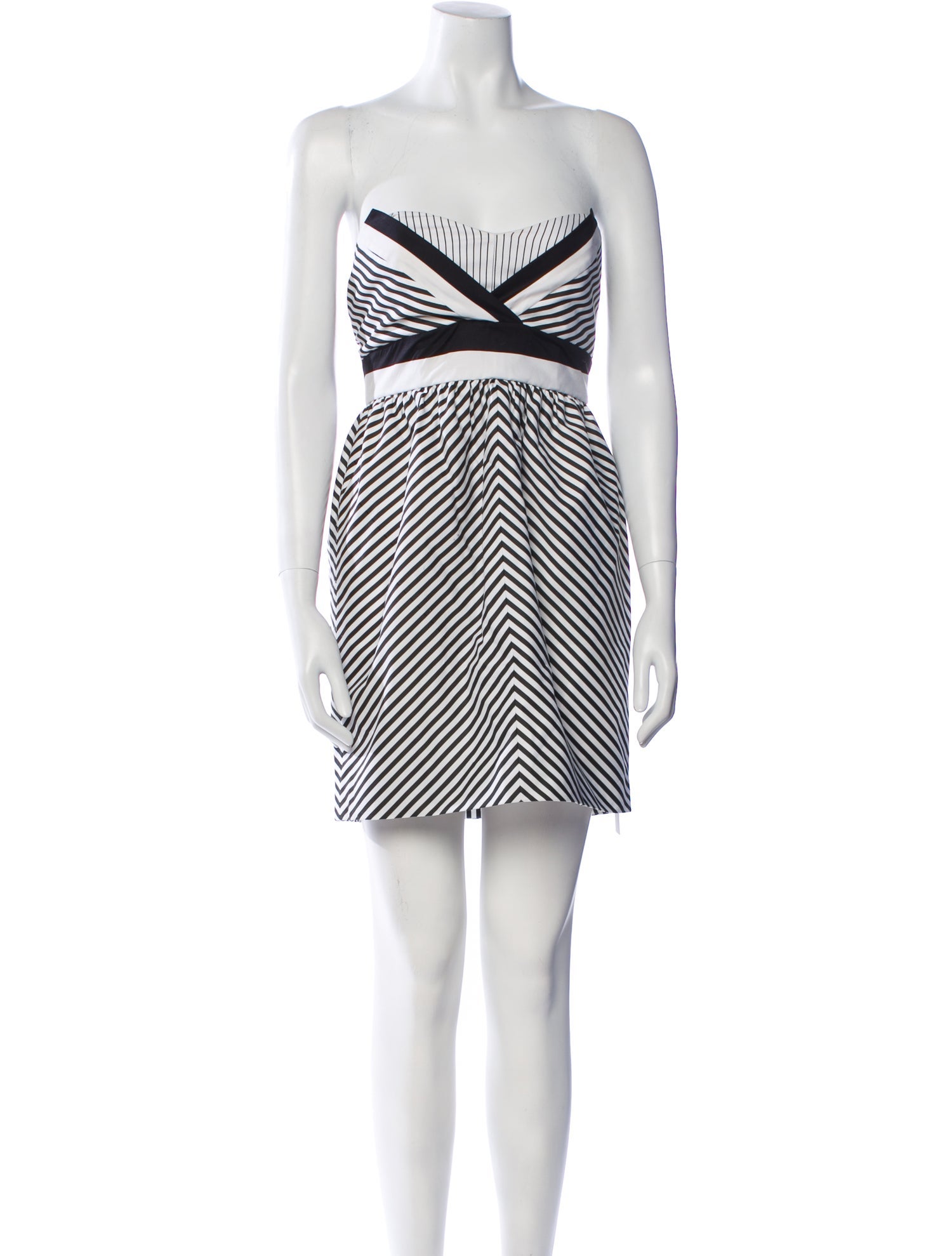 Alice + Olivia Striped Mini Dress