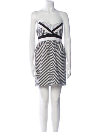 Alice + Olivia Striped Mini Dress