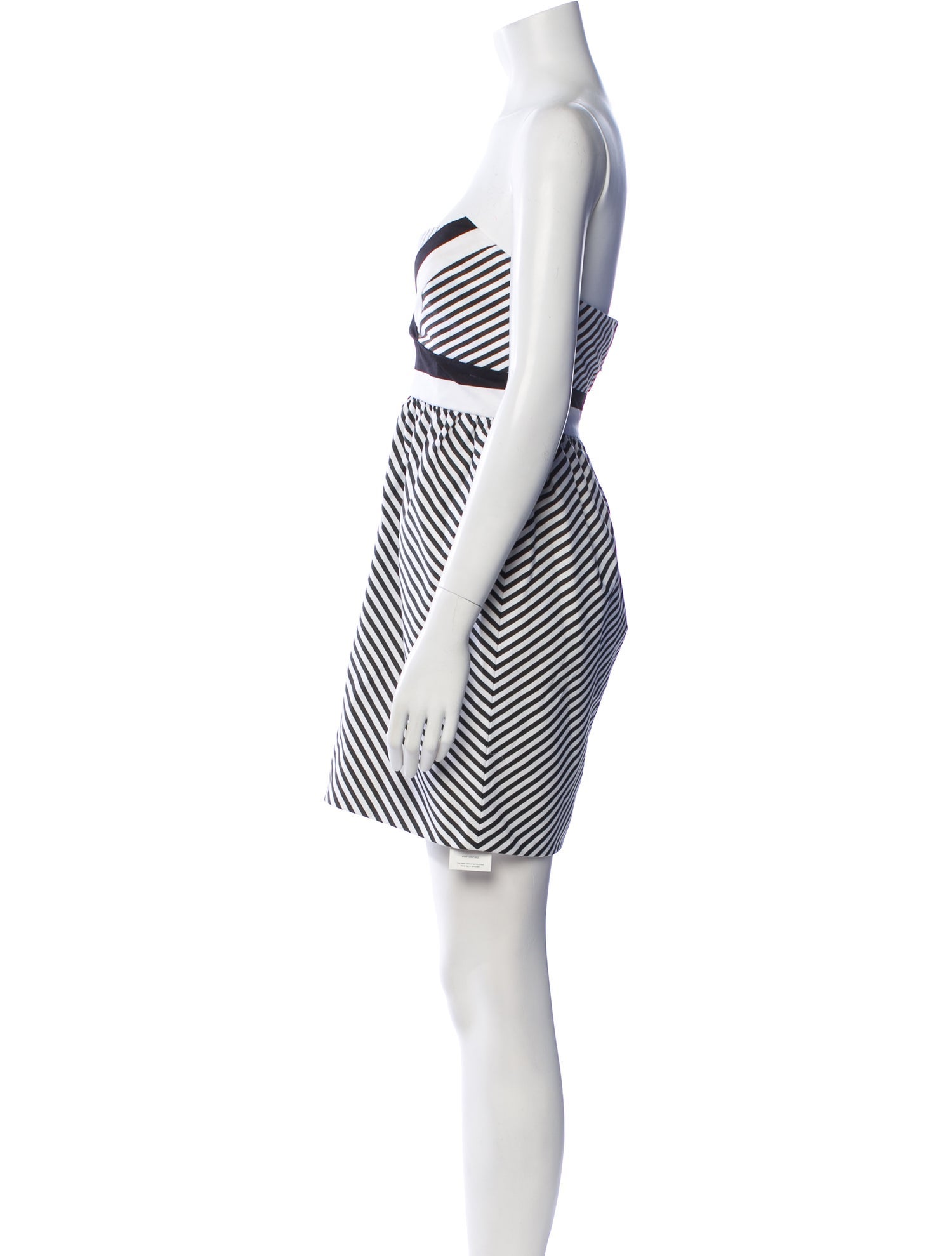 Alice + Olivia Striped Mini Dress