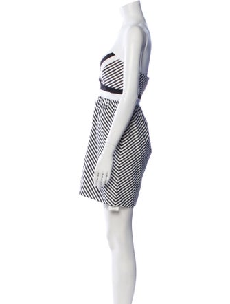 Alice + Olivia Striped Mini Dress