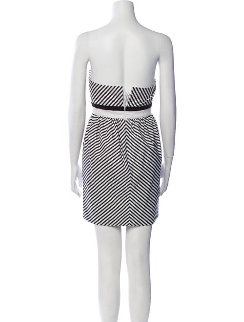 Alice + Olivia Striped Mini Dress