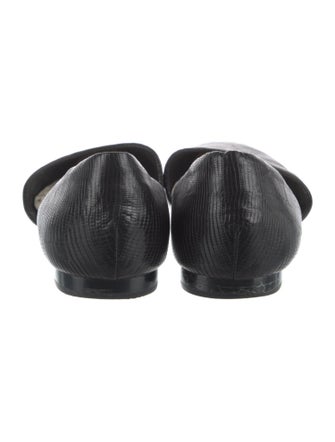 Alice + Olivia Leather D'Orsay Flats