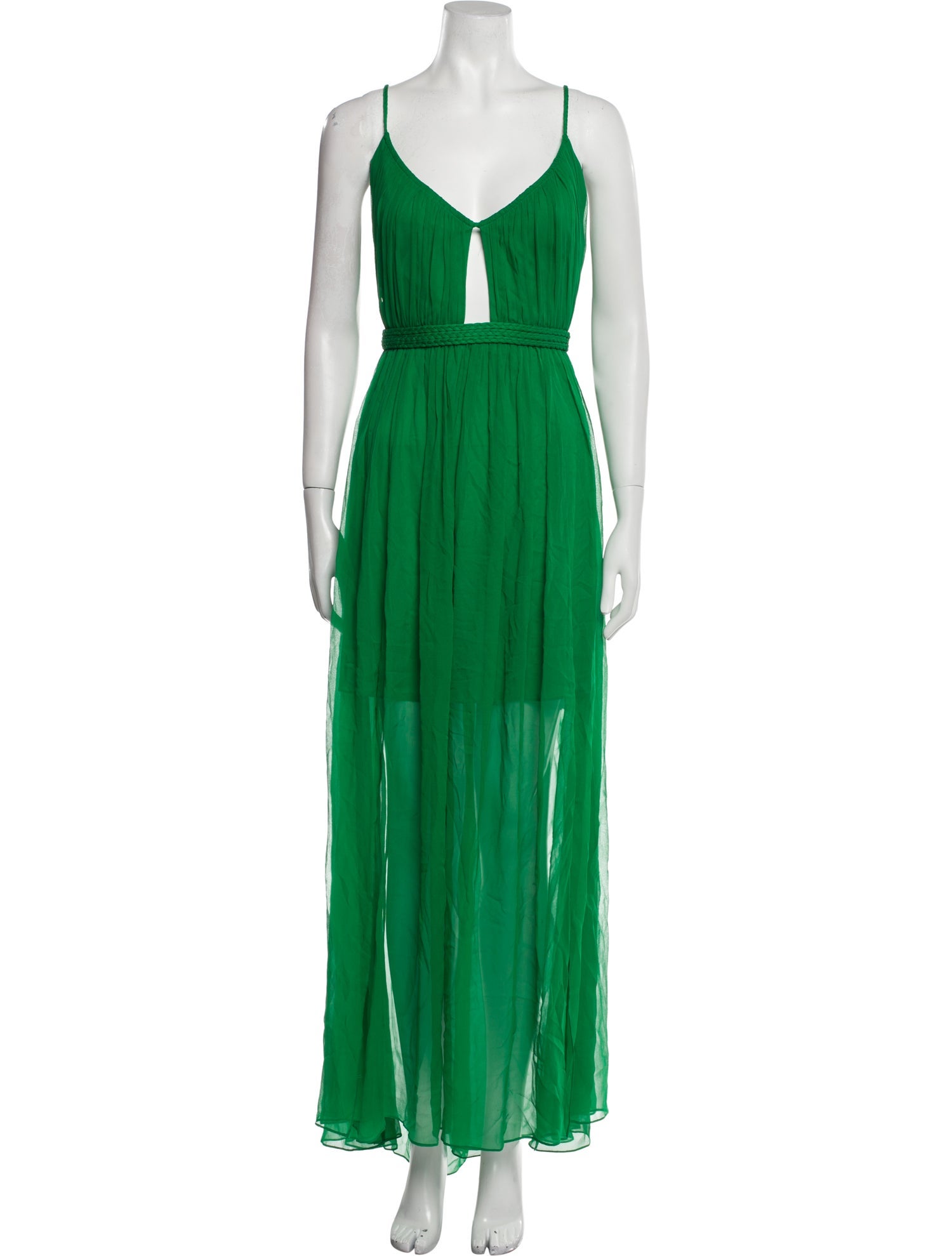Alice + Olivia Silk Long Dress