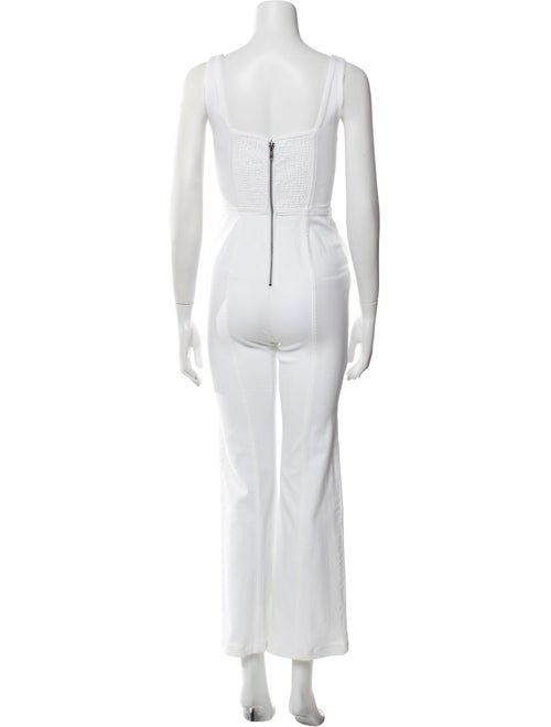 Alice + Olivia Square Neckline Jumpsuit