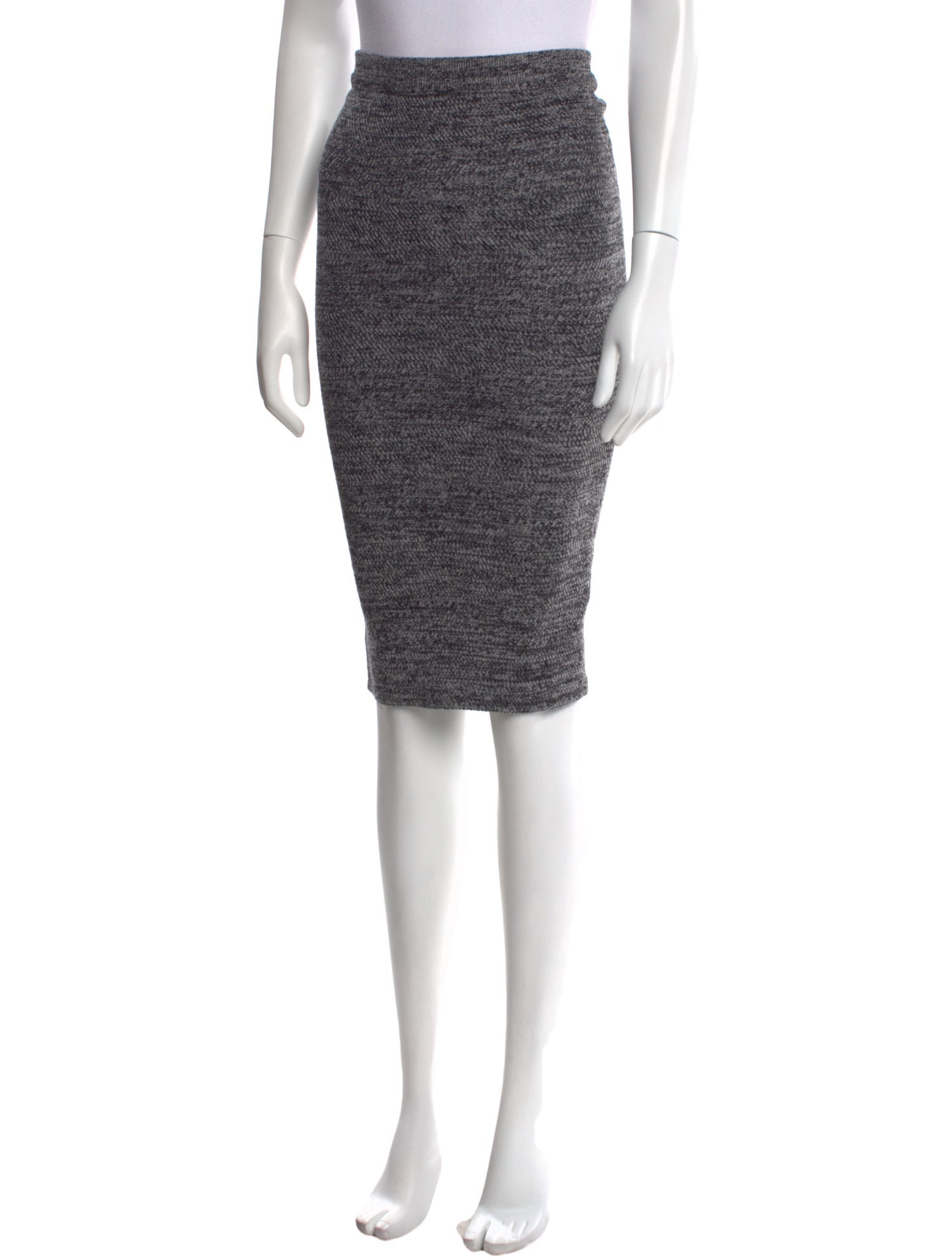 Alice + Olivia Wool Knee-Length Skirt